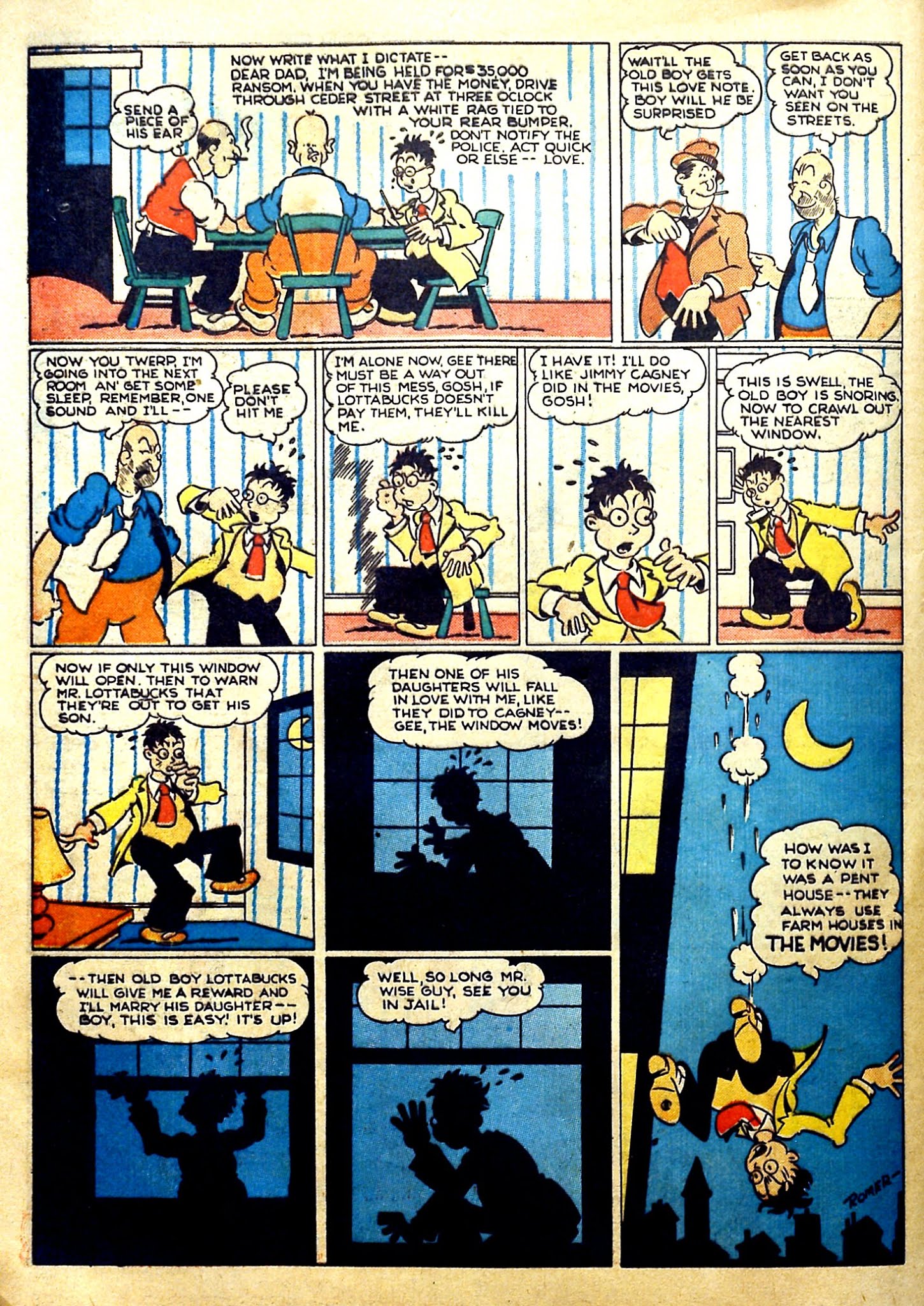 Read online Reg'lar Fellers Heroic Comics comic -  Issue #1 - 61
