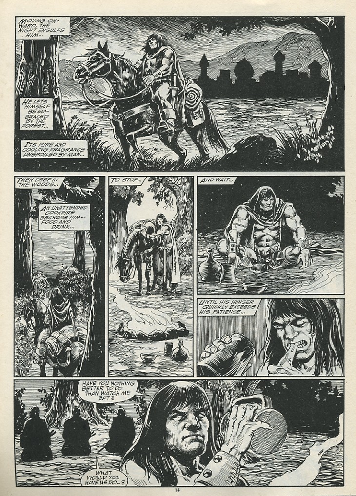 Read online The Savage Sword Of Conan comic -  Issue #184 - 16