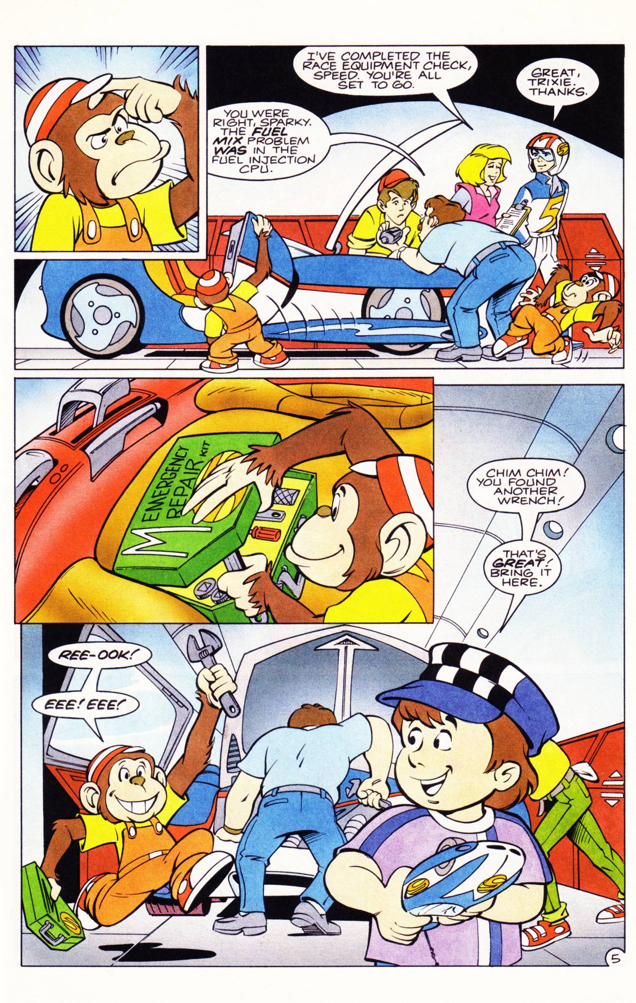 Read online The New Adventures of Speed Racer comic -  Issue #2 - 6