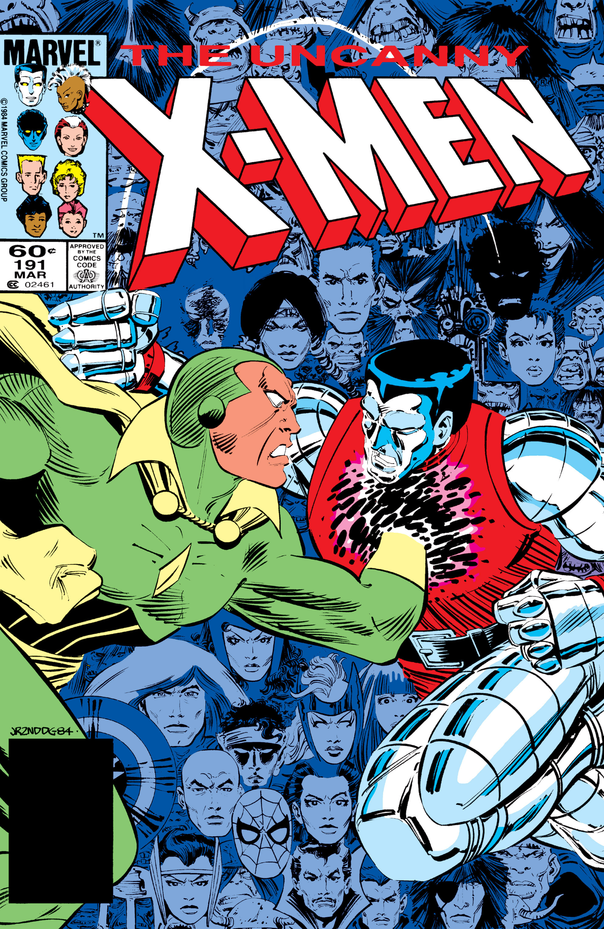 Read online Uncanny X-Men (1963) comic -  Issue #191 - 1