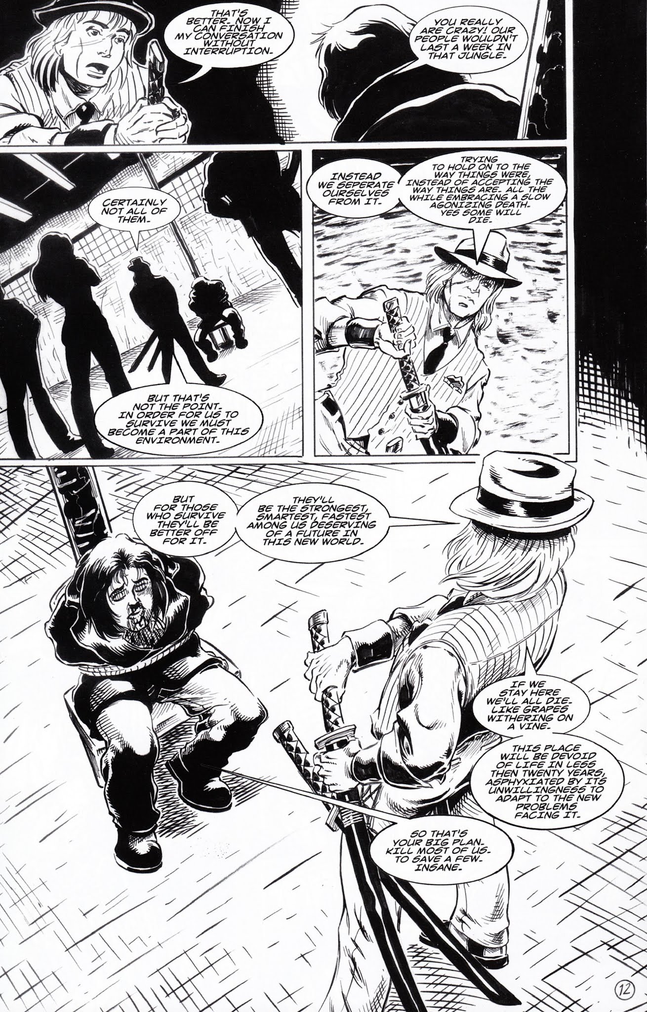 Read online Cavewoman: Gangster comic -  Issue #3 - 14