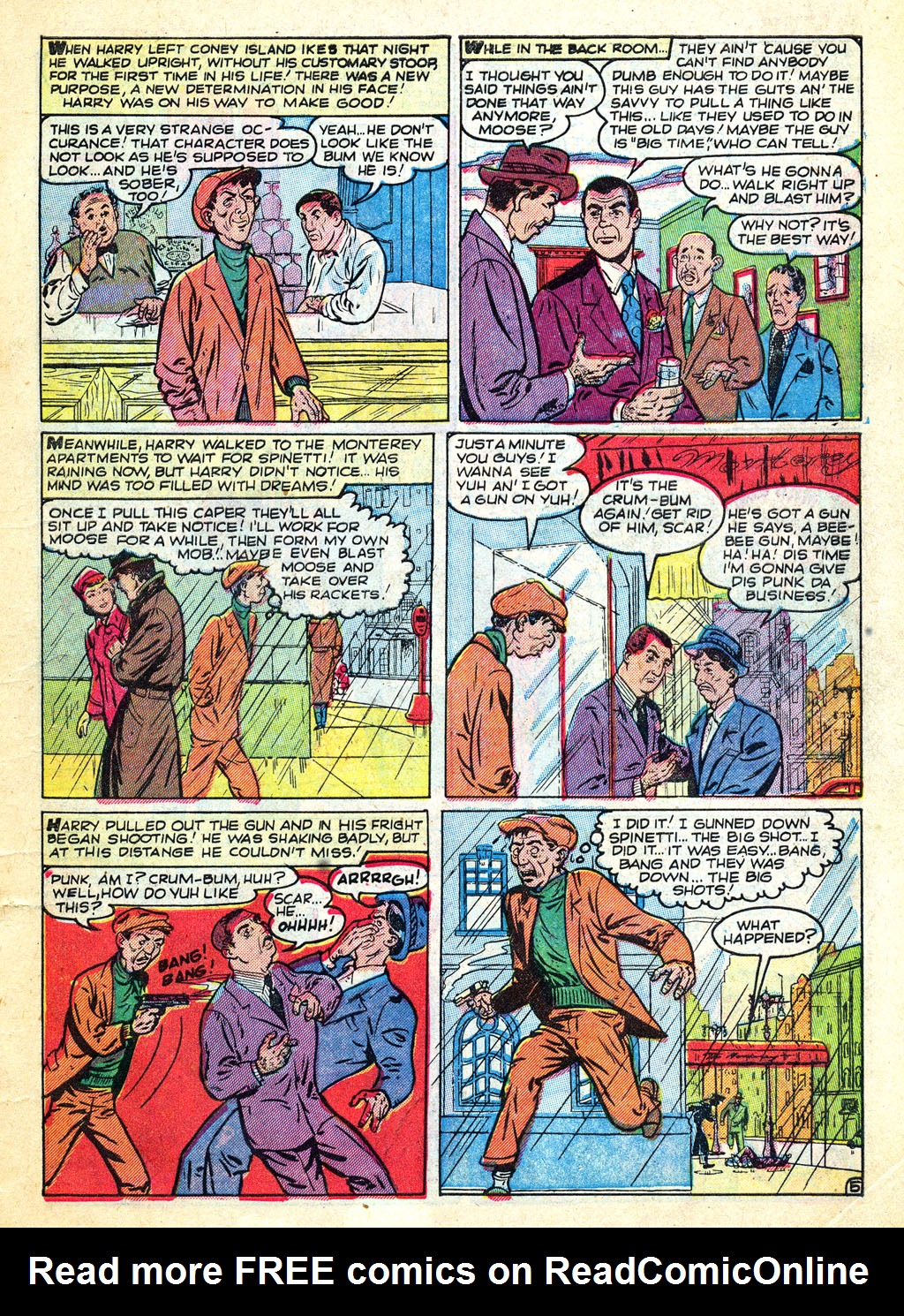 Read online Crime Must Lose comic -  Issue #7 - 7
