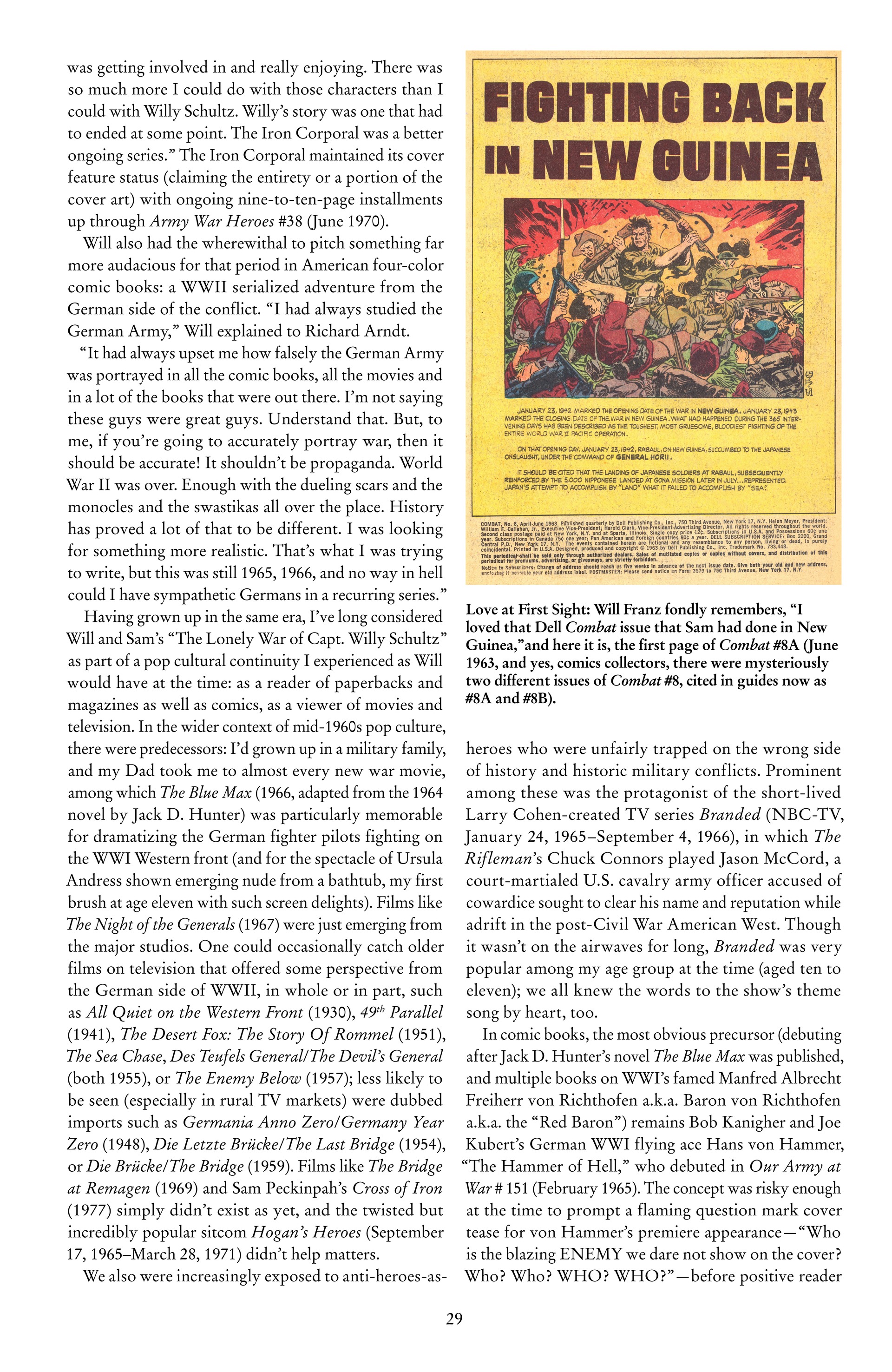 Read online The Lonely War of Capt. Willy Schultz comic -  Issue # TPB (Part 1) - 31