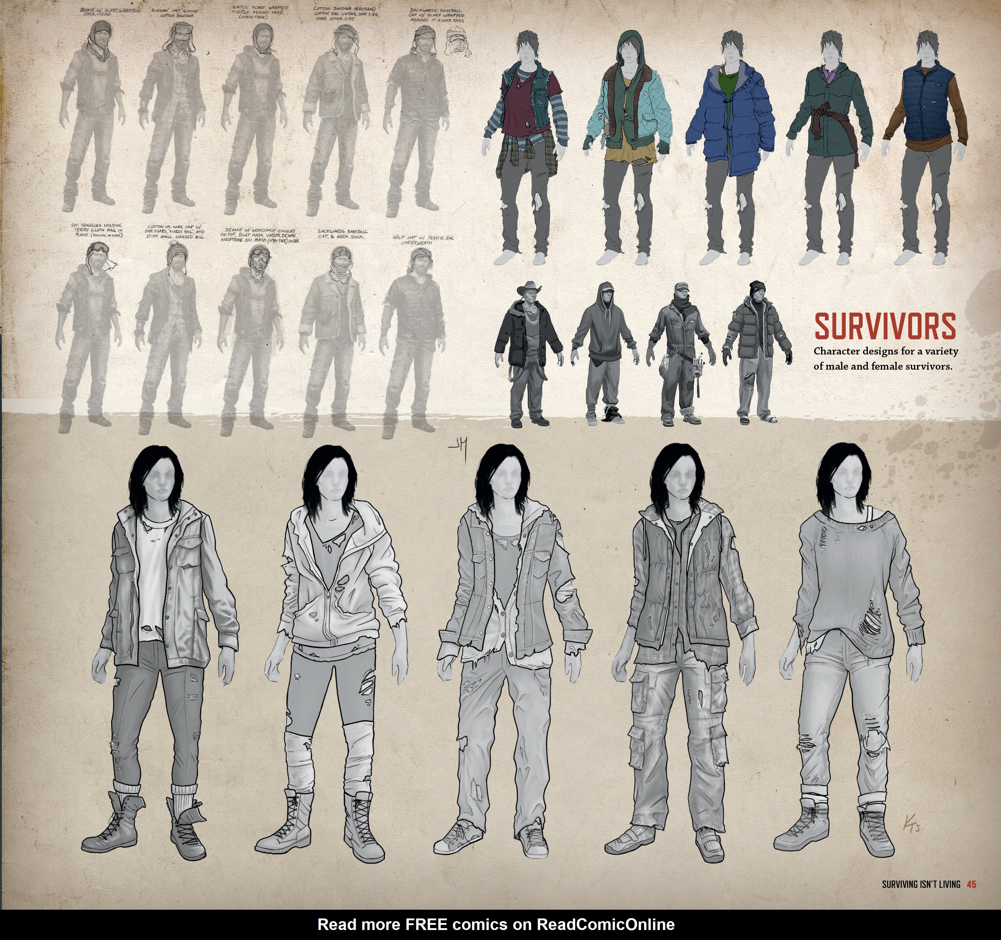 Read online The Art of Days Gone comic -  Issue # TPB (Part 1) - 43