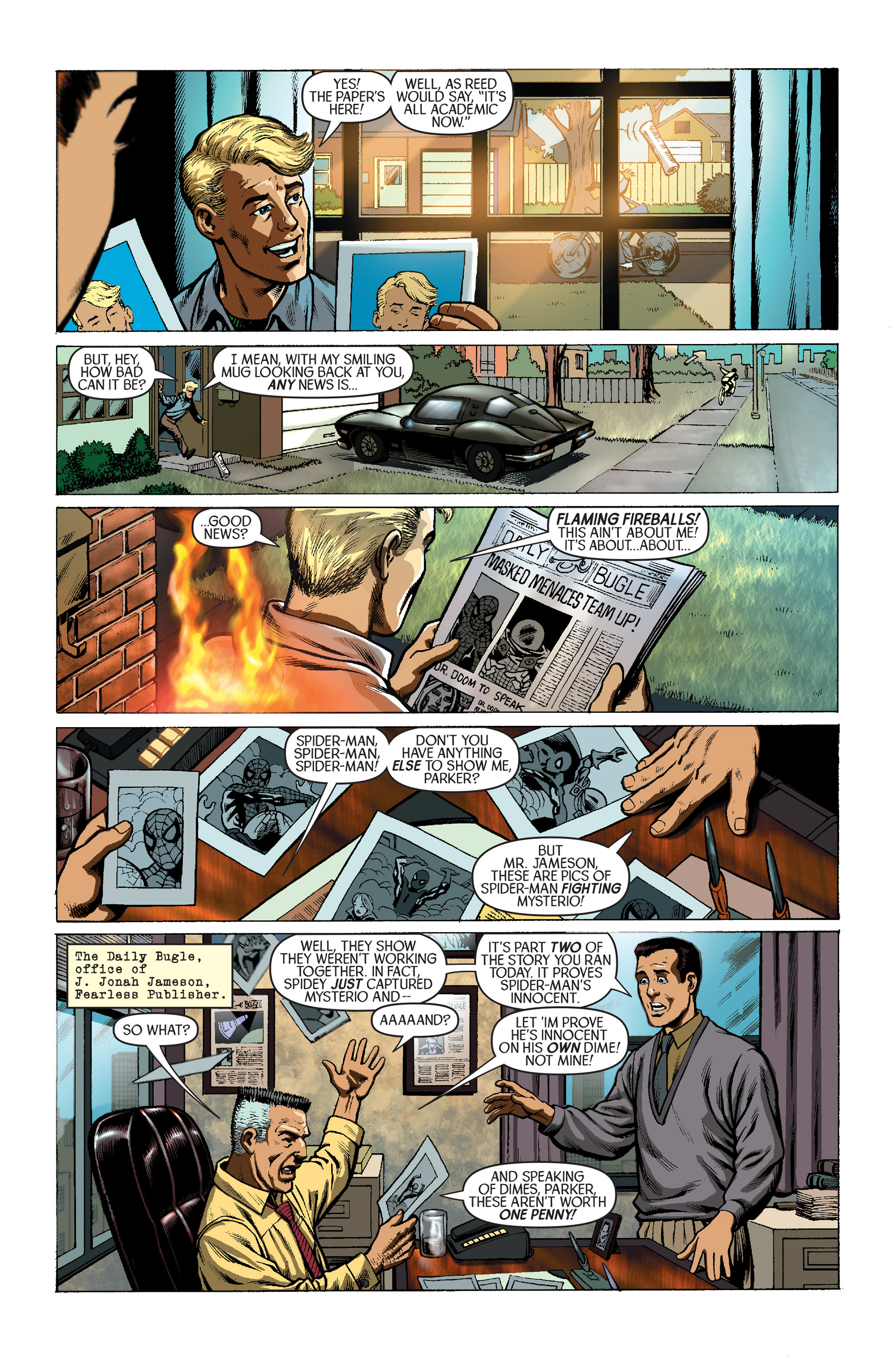 Read online Spider-Man/Human Torch comic -  Issue #1 - 5
