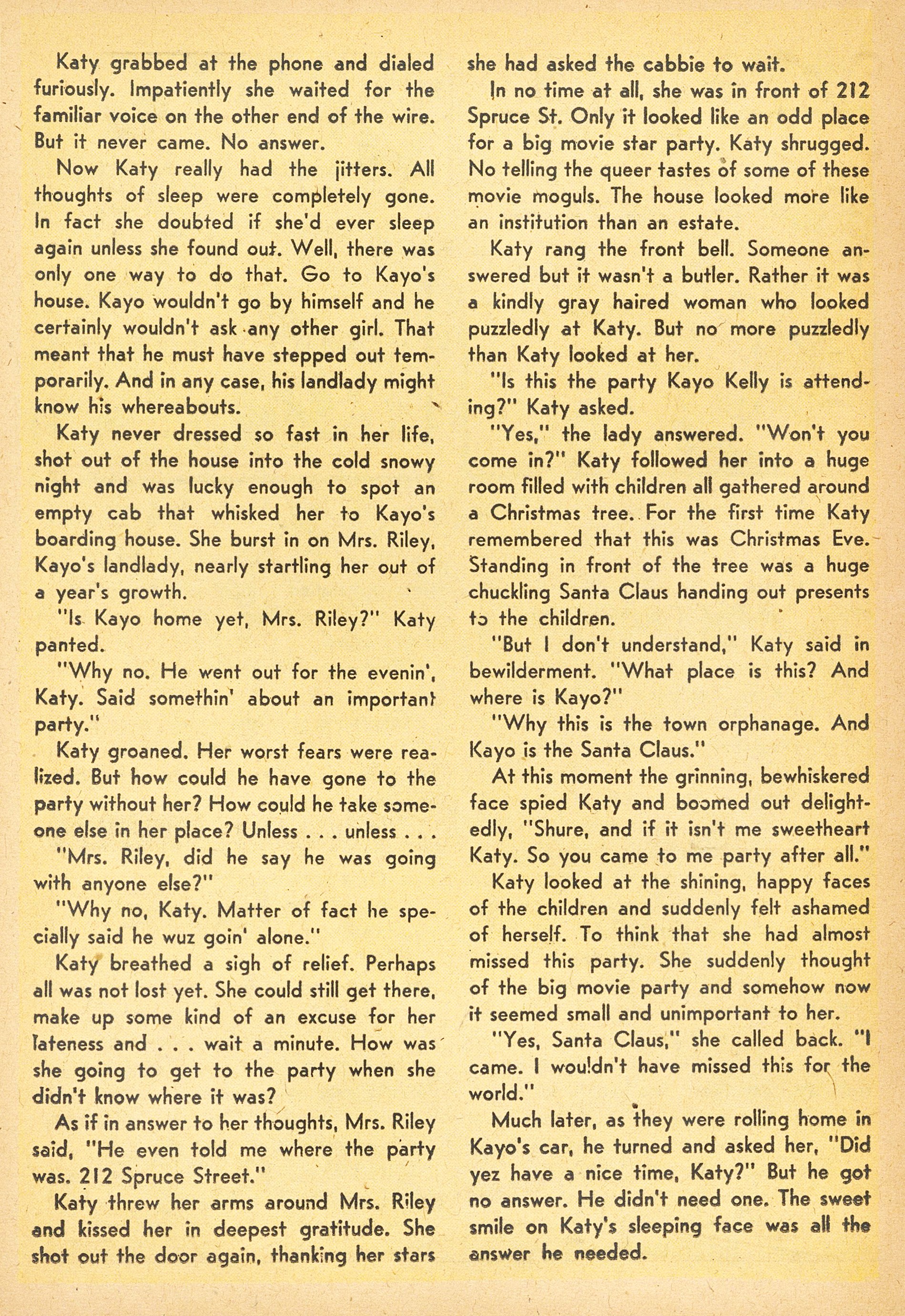 Read online Katy Keene (1949) comic -  Issue #20 - 20