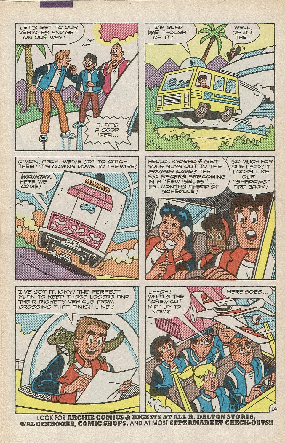 Read online Archie's R/C Racers comic -  Issue #10 - 22