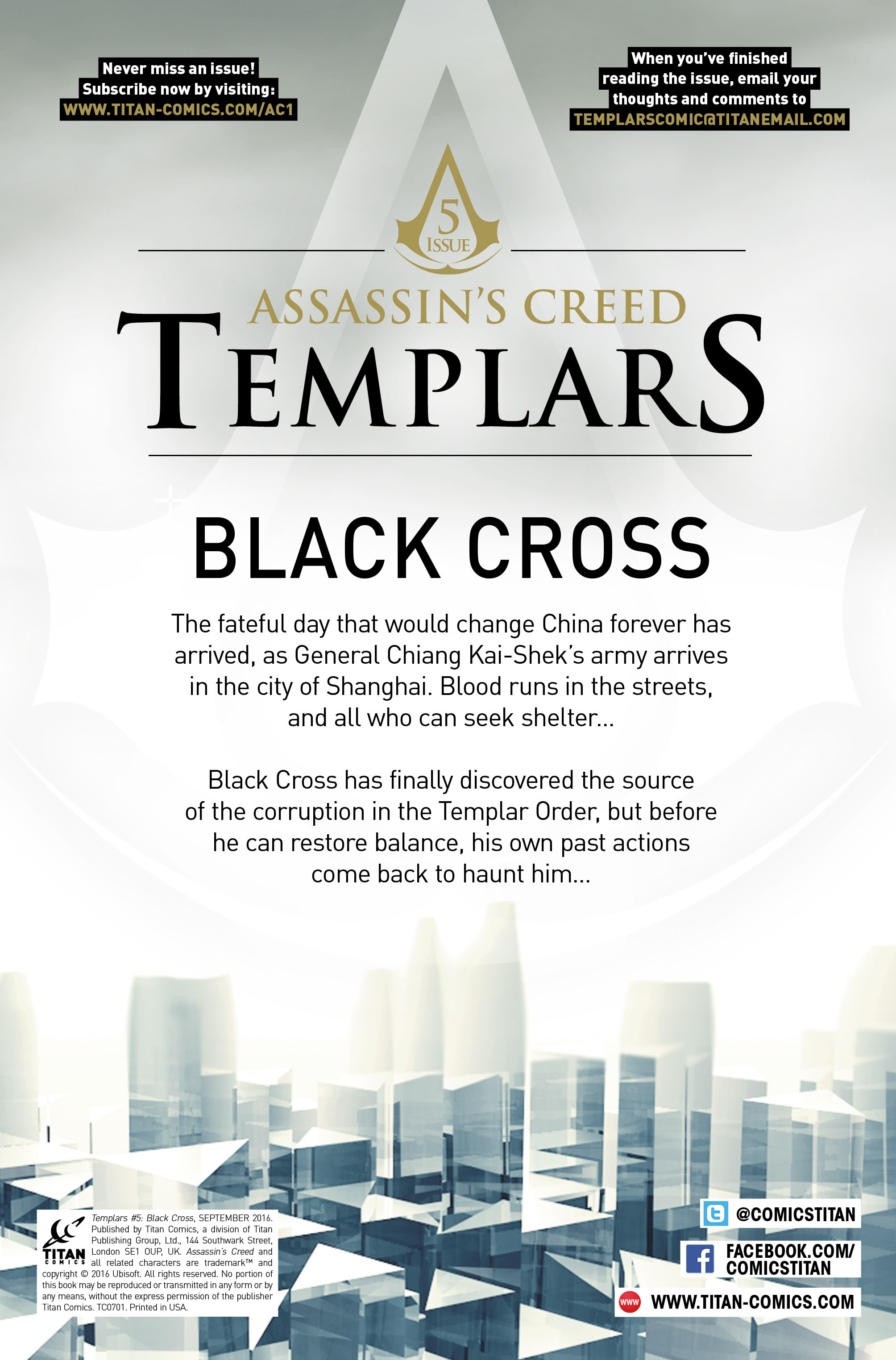 Read online Templars comic -  Issue #5 - 2