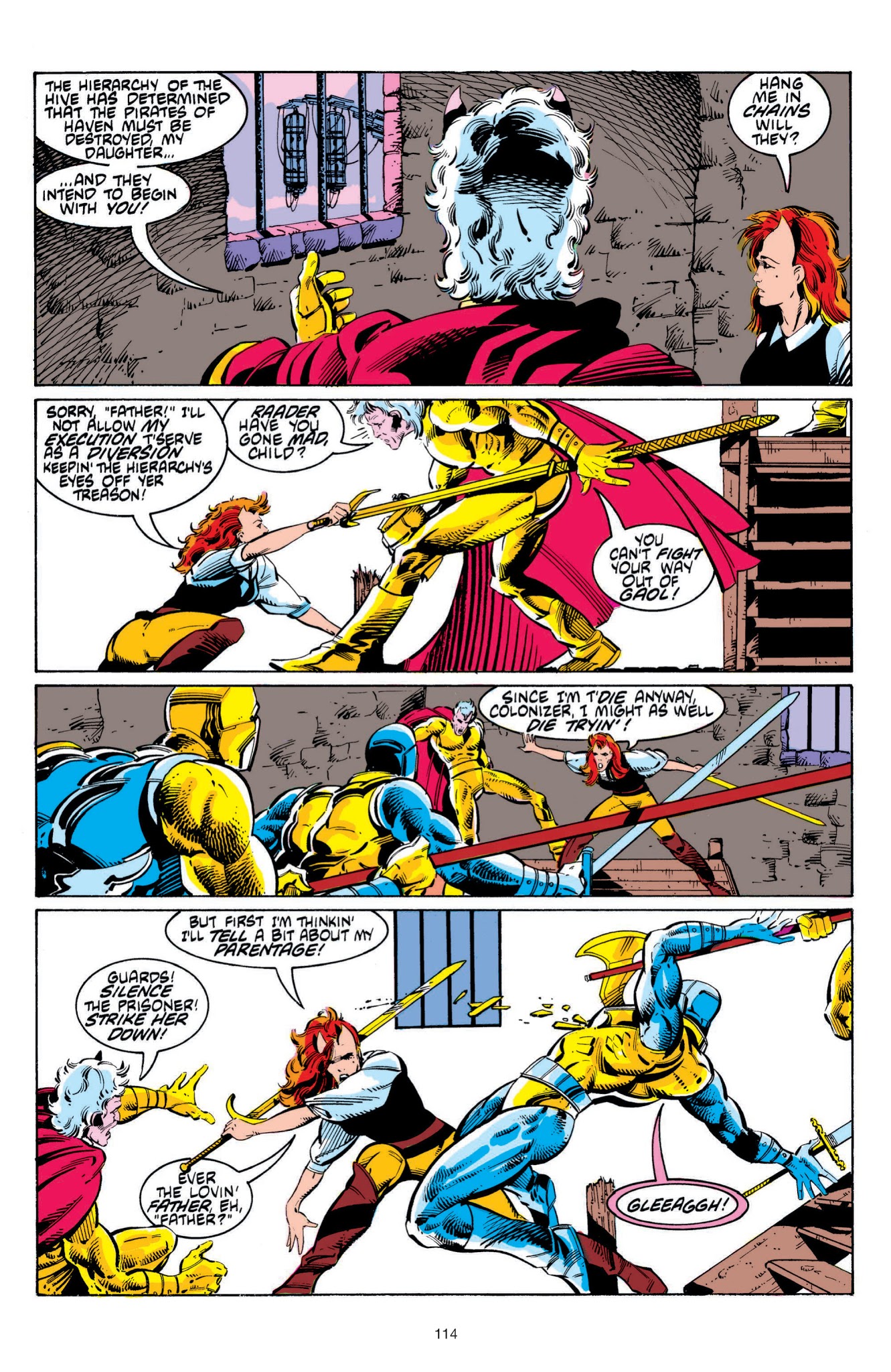 Read online Swords of the Swashbucklers comic -  Issue # TPB - 104