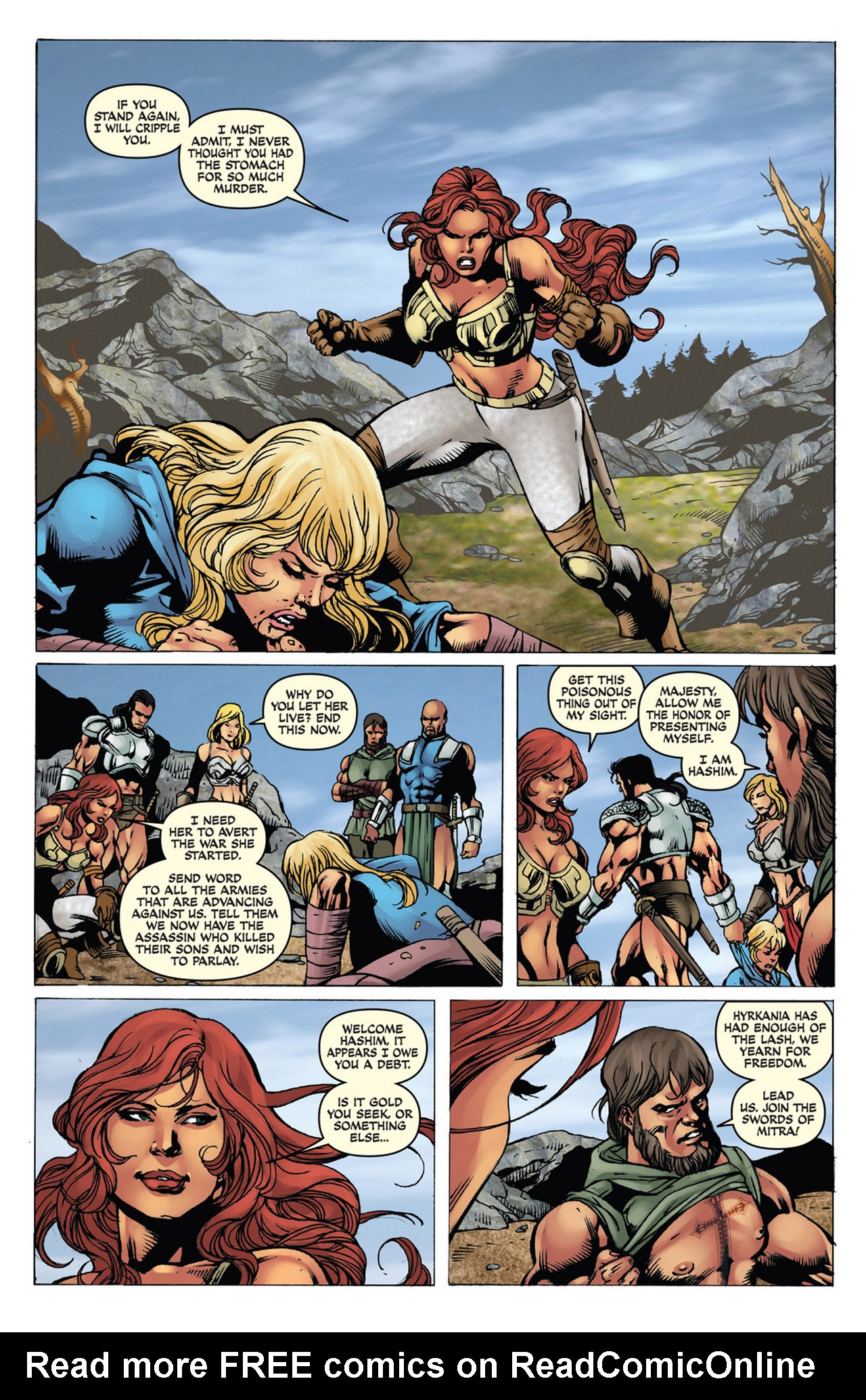 Read online Queen Sonja comic -  Issue #32 - 18