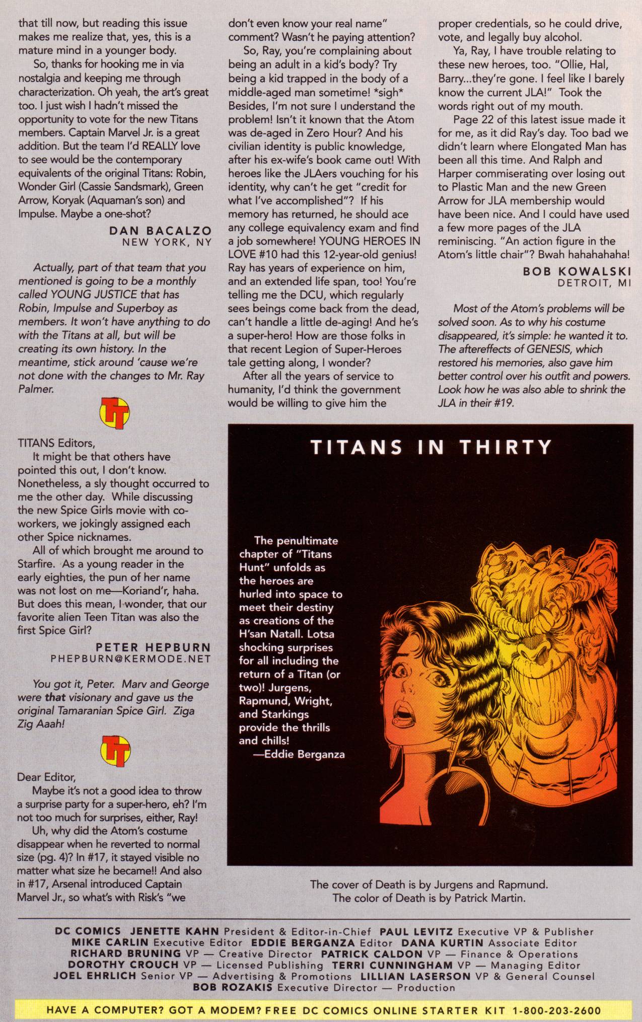 Read online Teen Titans (1996) comic -  Issue #22 - 24
