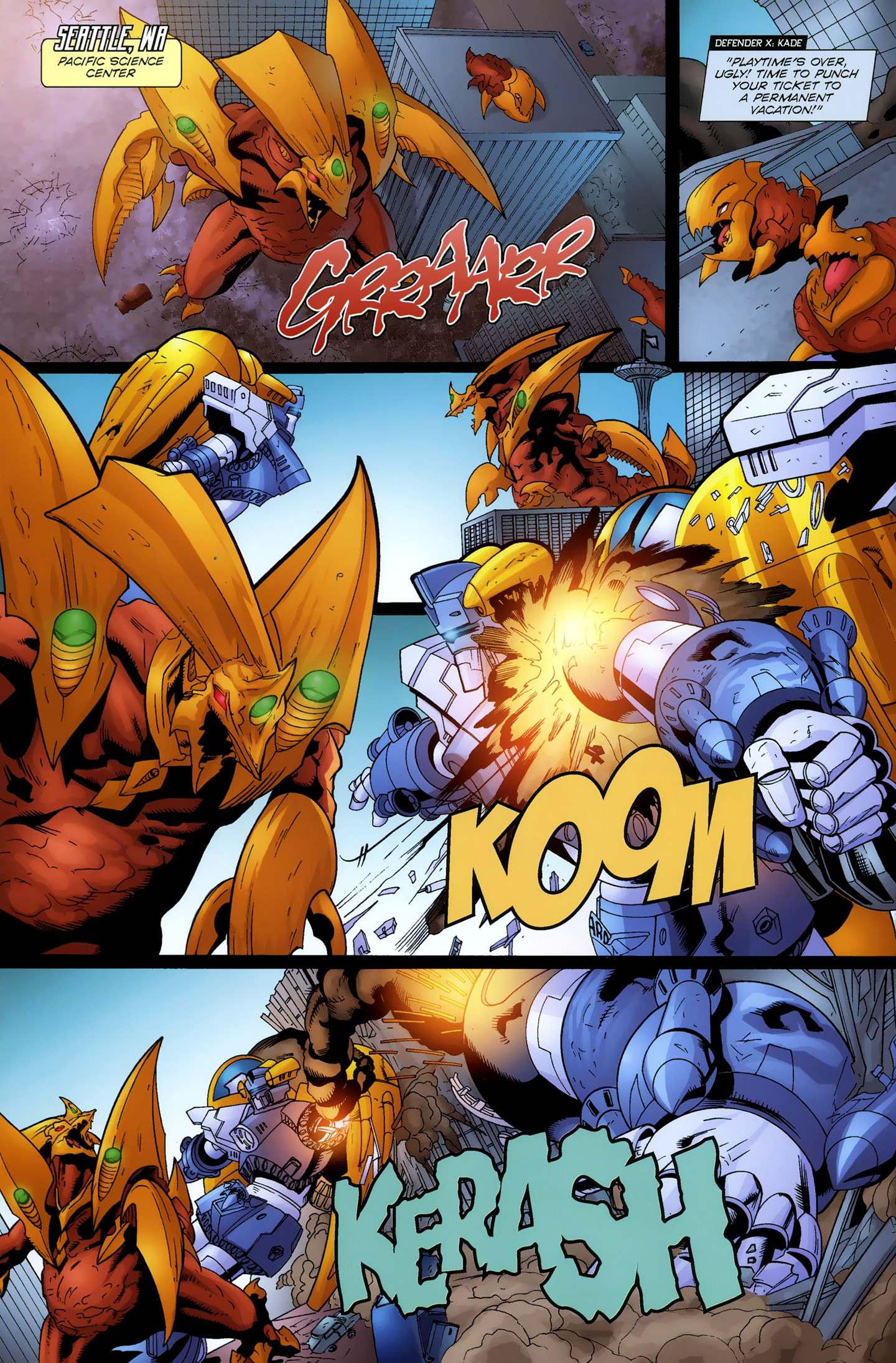 Read online Monsterpocalypse comic -  Issue #3 - 9