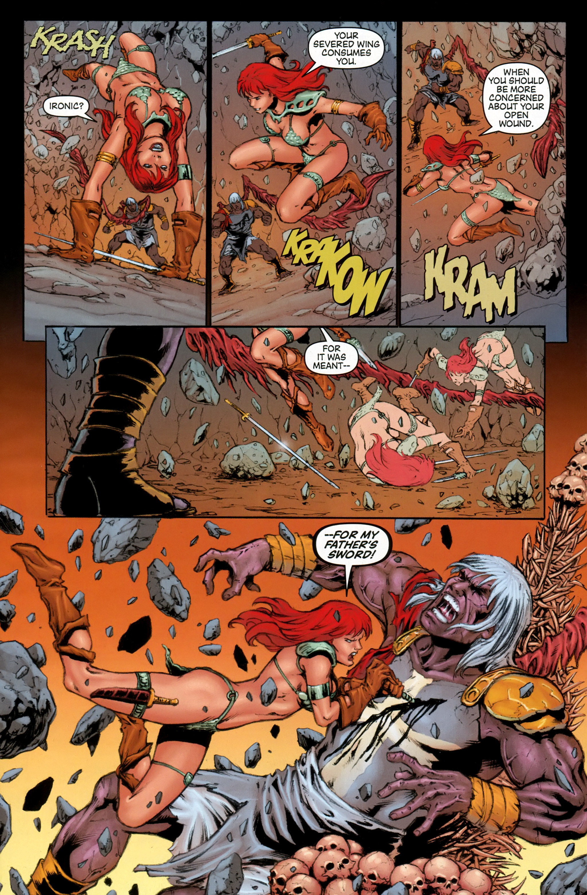 Read online Witchblade/Red Sonja comic -  Issue #5 - 15