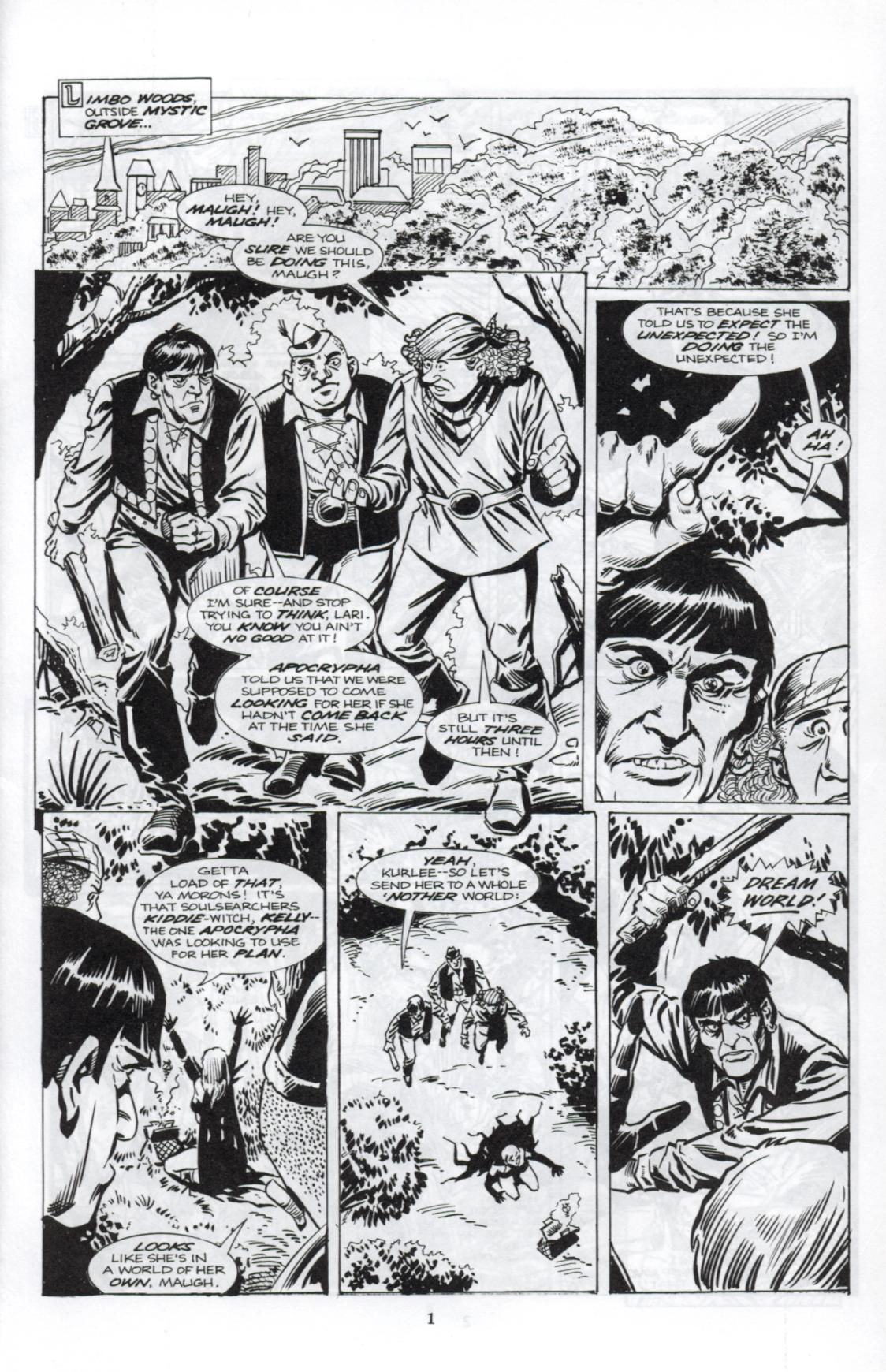 Read online Soulsearchers and Company comic -  Issue #28 - 2