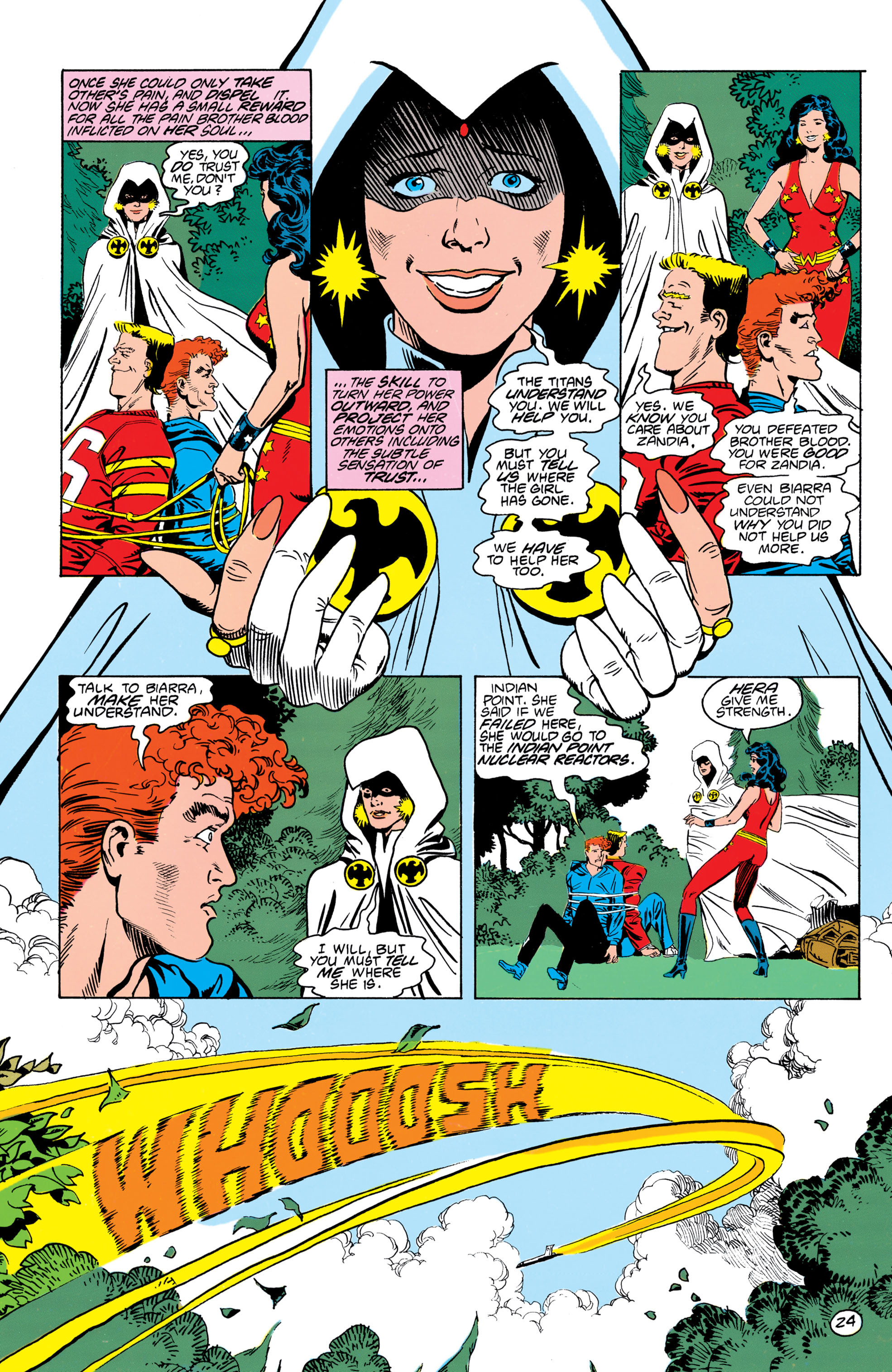 Read online The New Teen Titans (1984) comic -  Issue #33 - 25