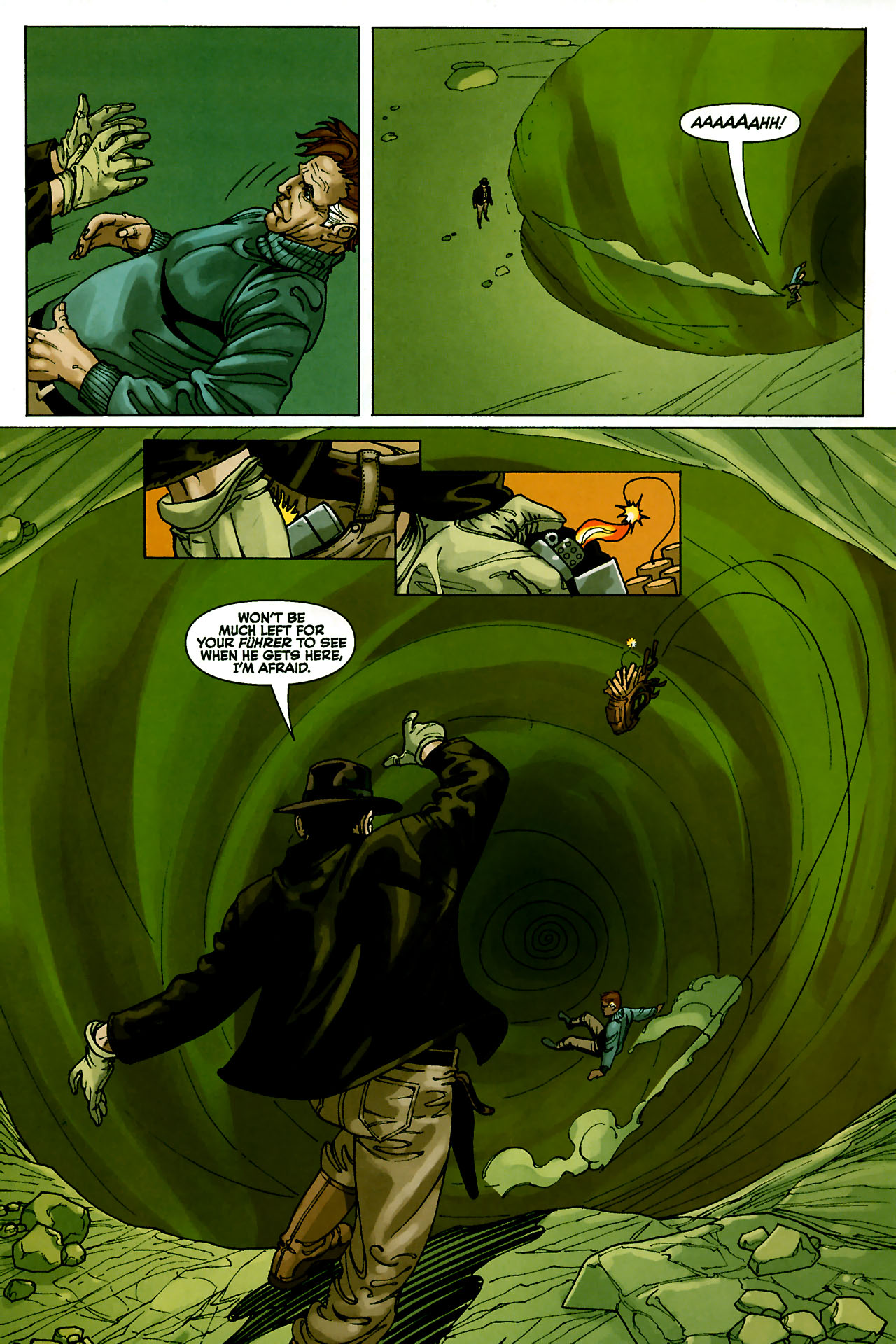 Read online Indiana Jones and the Tomb of the Gods comic -  Issue #4 - 31