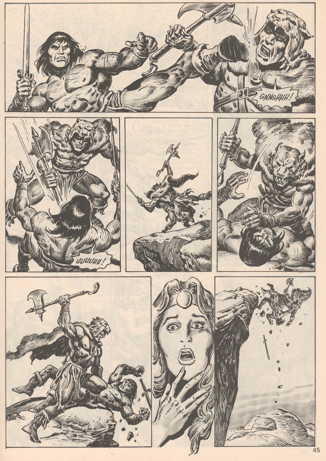 Read online The Savage Sword Of Conan comic -  Issue #104 - 45