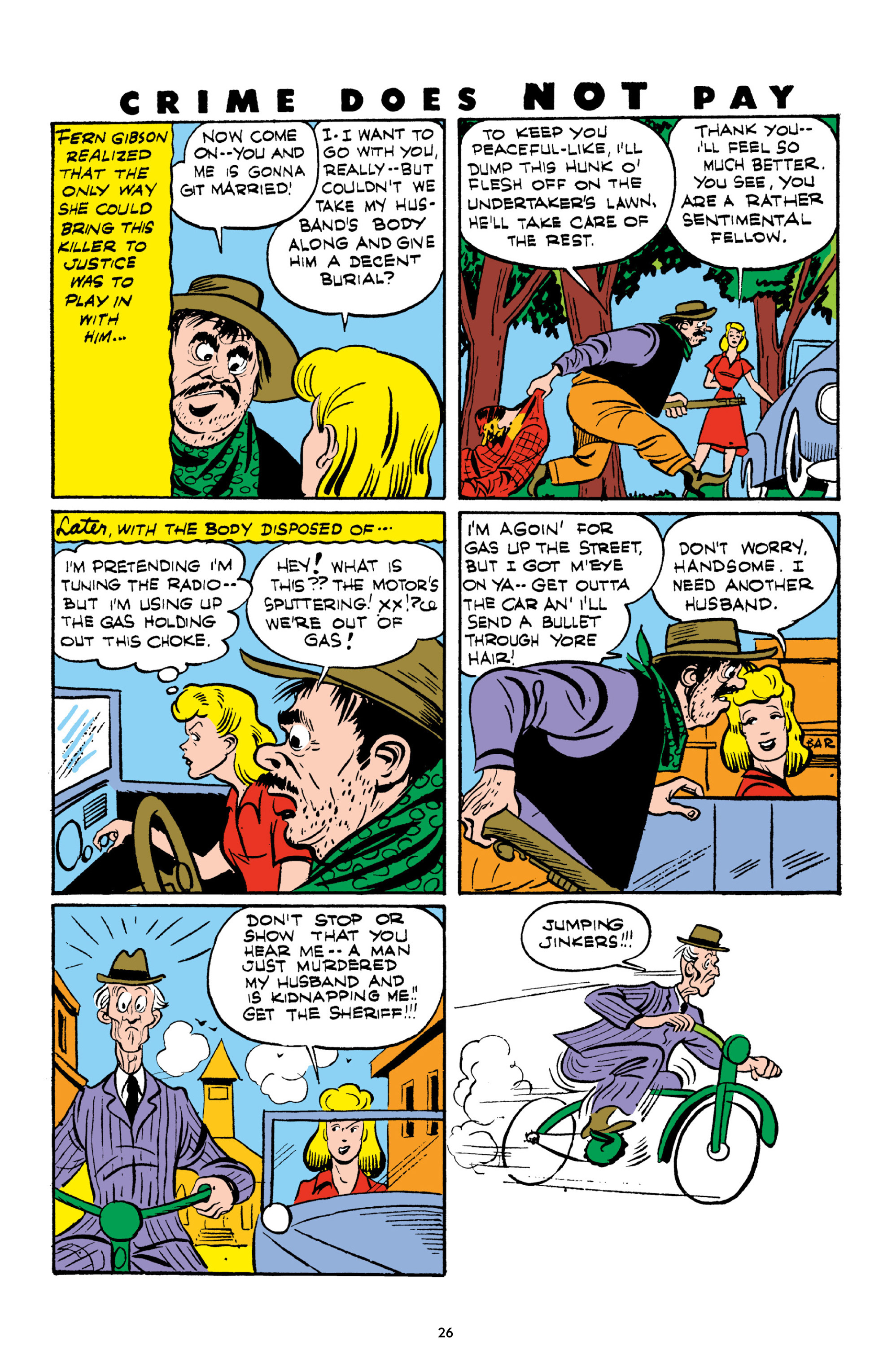Read online Crime Does Not Pay Archives comic -  Issue # TPB 3 (Part 1) - 26