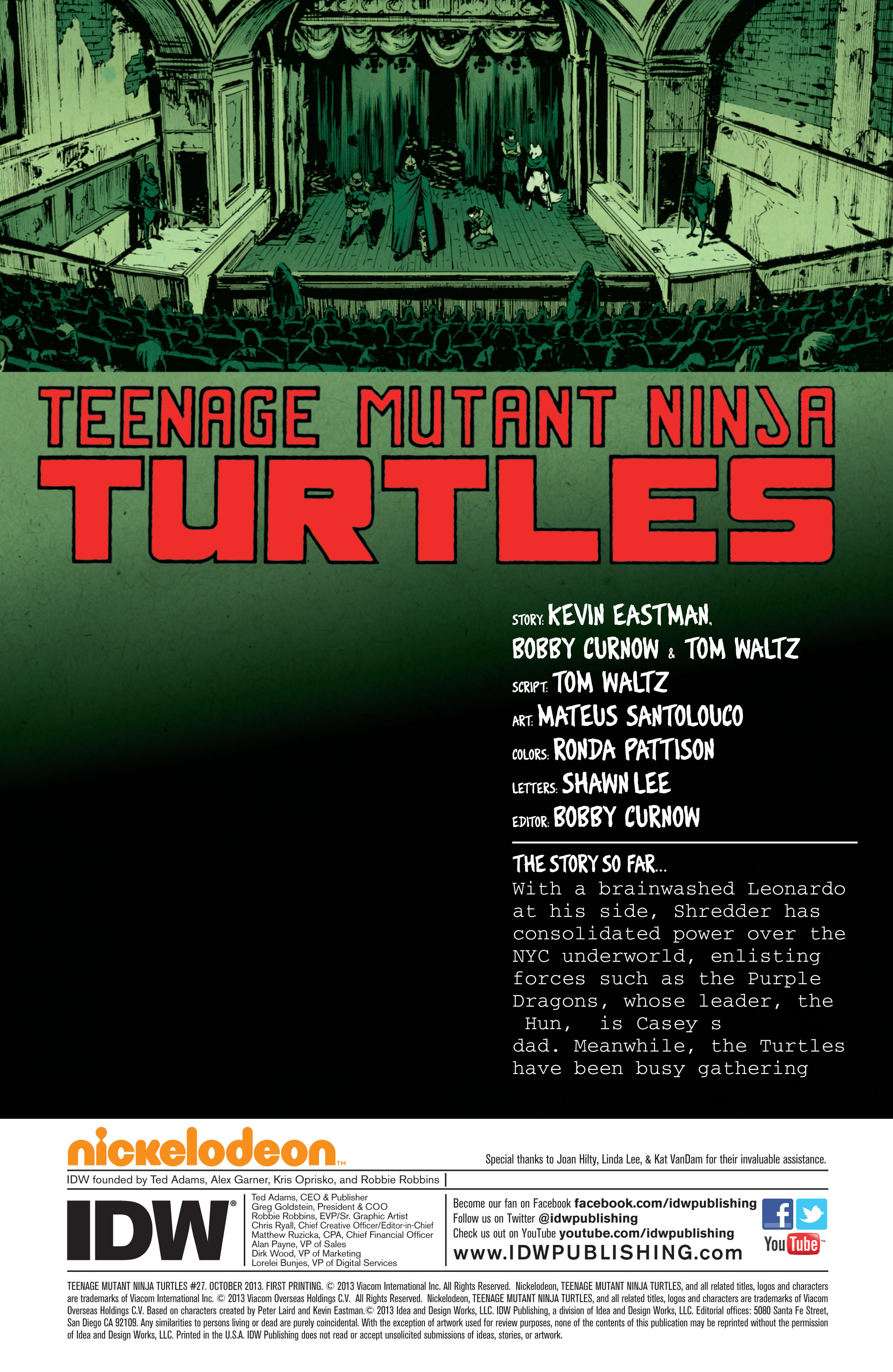 Read online Teenage Mutant Ninja Turtles (2011) comic -  Issue #27 - 5