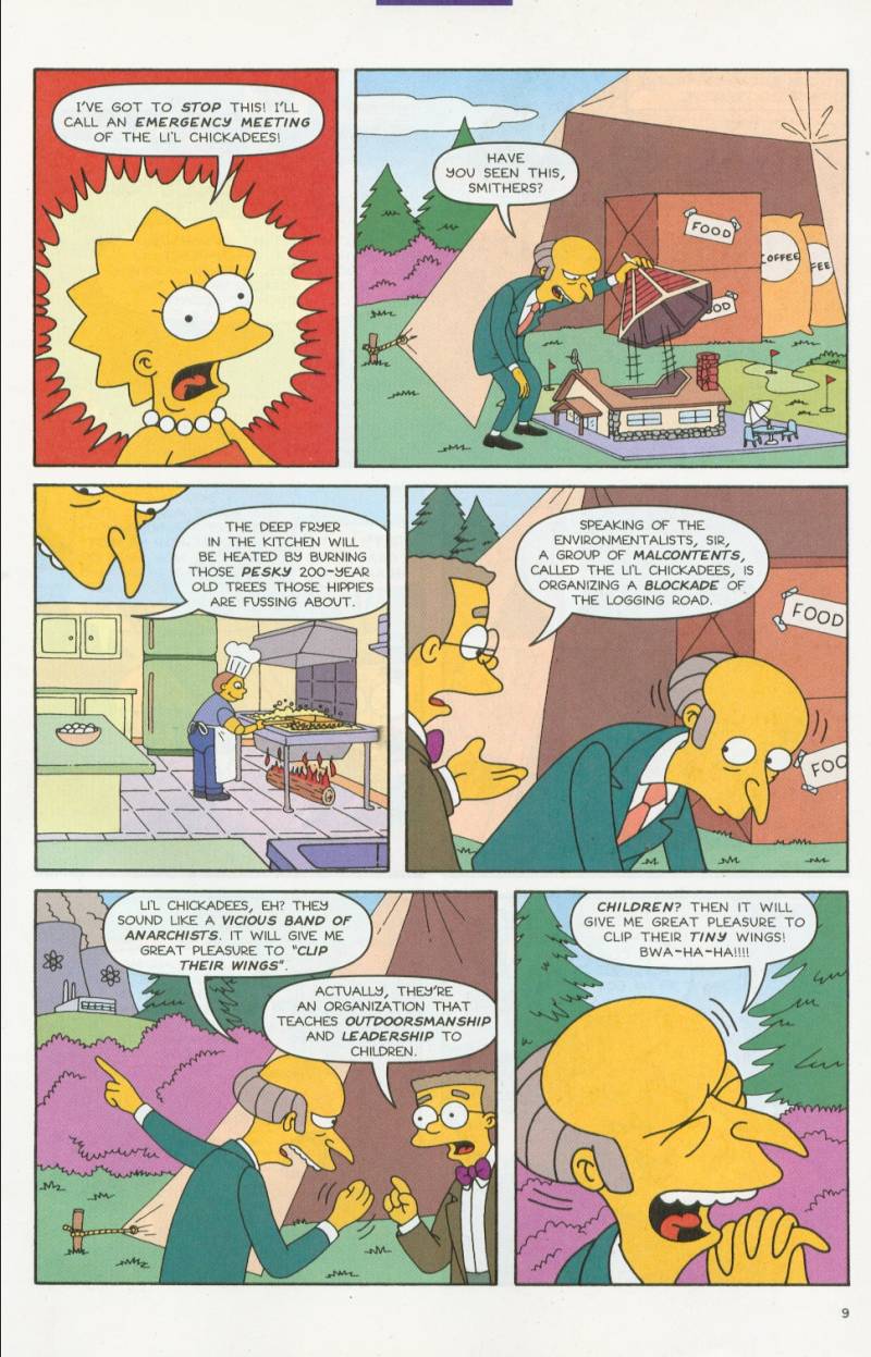 Read online Simpsons Comics comic -  Issue #63 - 10