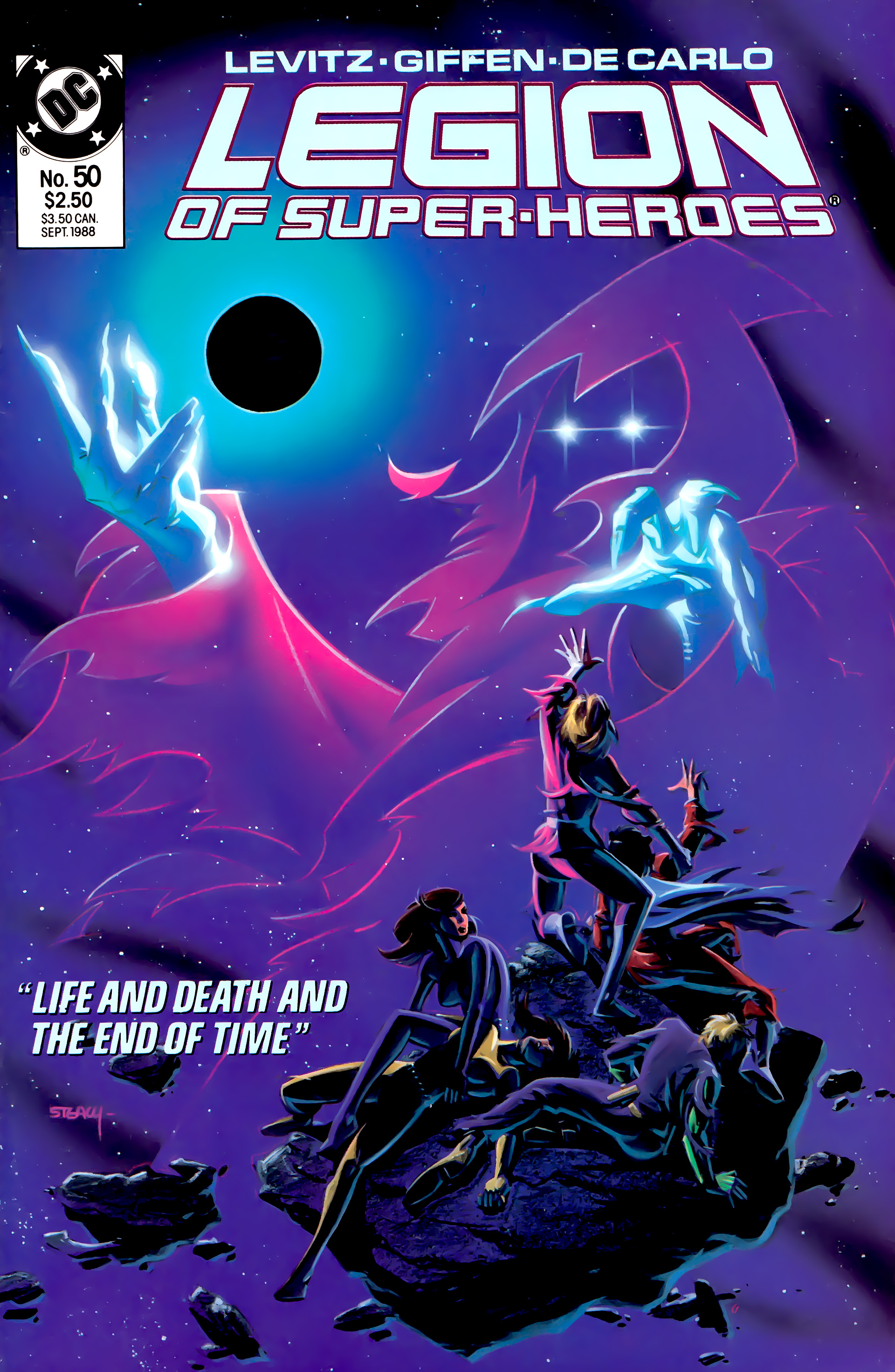 Read online Legion of Super-Heroes (1984) comic -  Issue #50 - 1