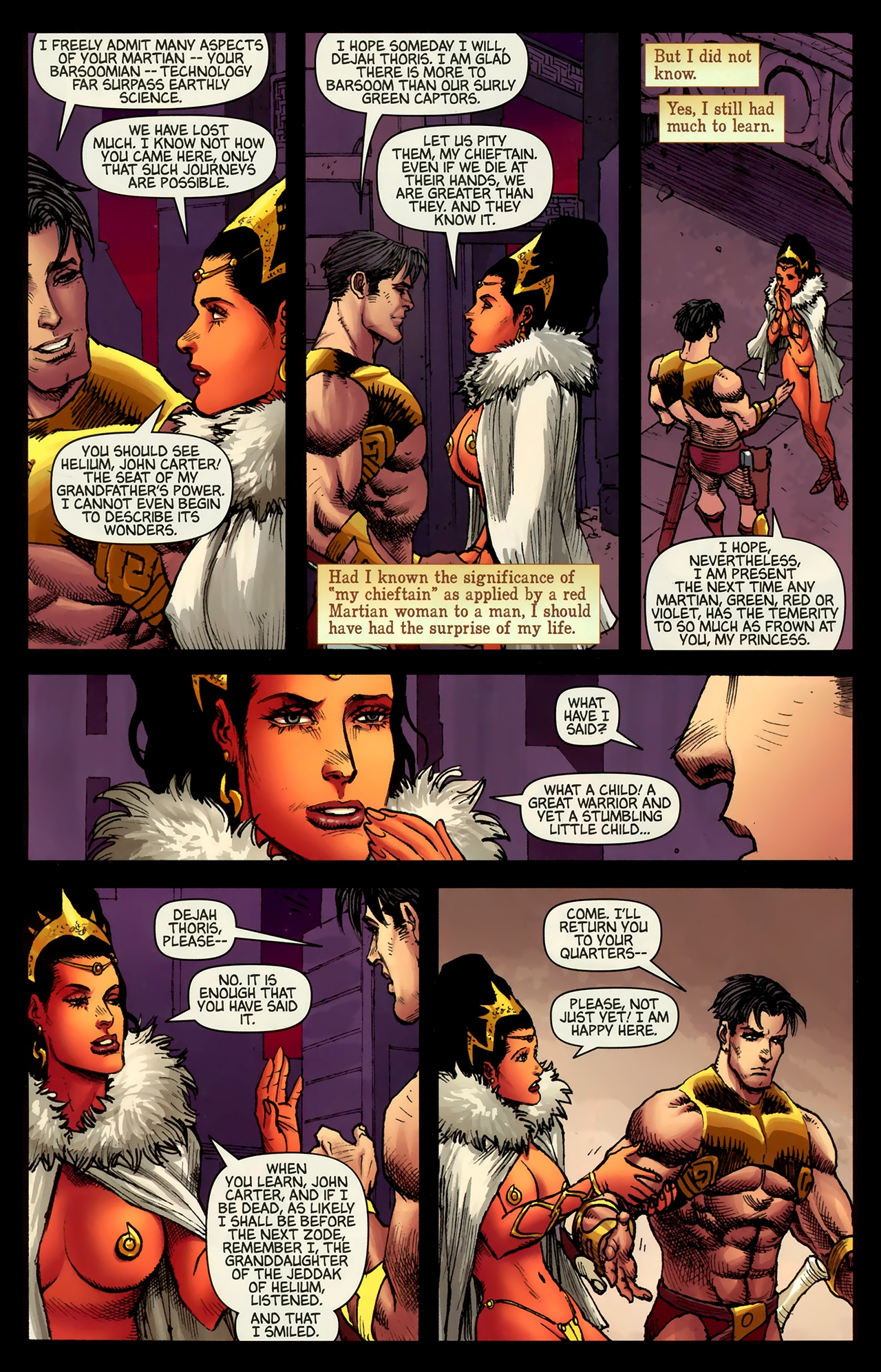 Read online Warlord of Mars comic -  Issue #5 - 7