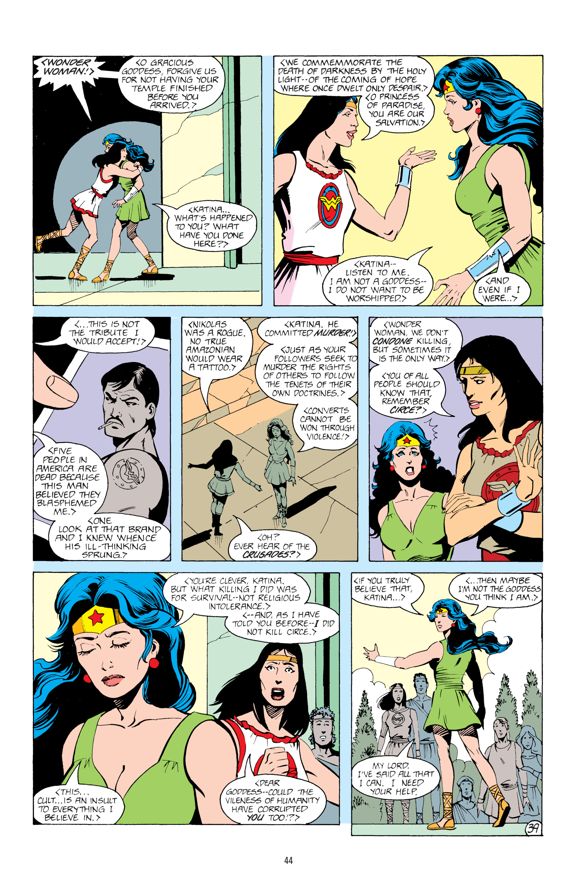 Read online Wonder Woman By George Pérez comic -  Issue # TPB 4 (Part 1) - 44