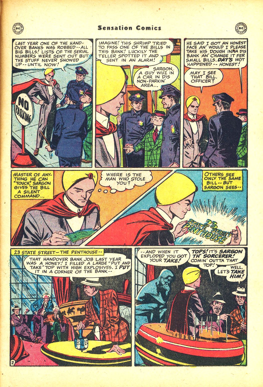 Read online Sensation (Mystery) Comics comic -  Issue #81 - 25