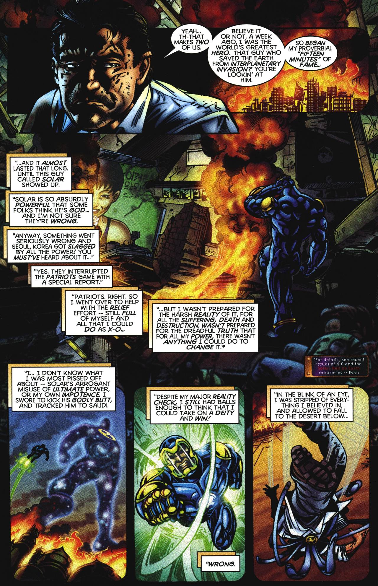 Read online X-O Manowar (1996) comic -  Issue #15 - 4