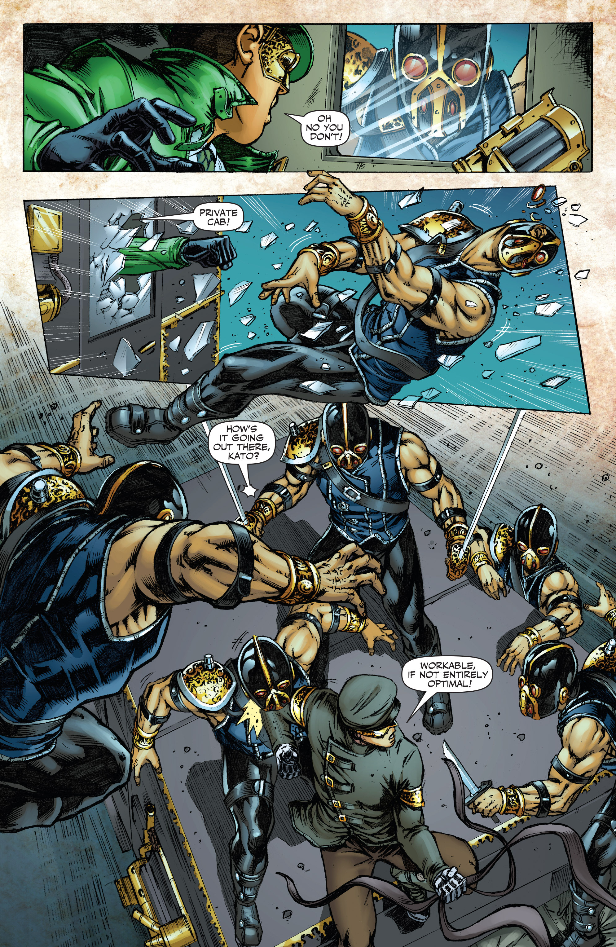 Read online Legenderry: A Steampunk Adventure comic -  Issue #2 - 10