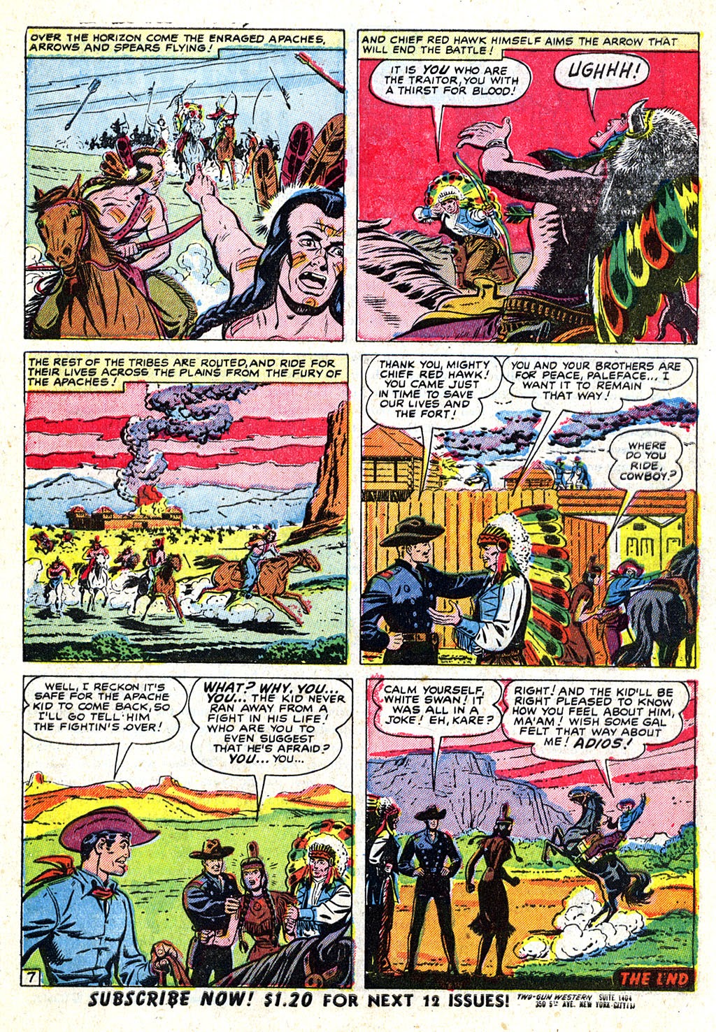 Read online Two Gun Western (1950) comic -  Issue #10 - 9