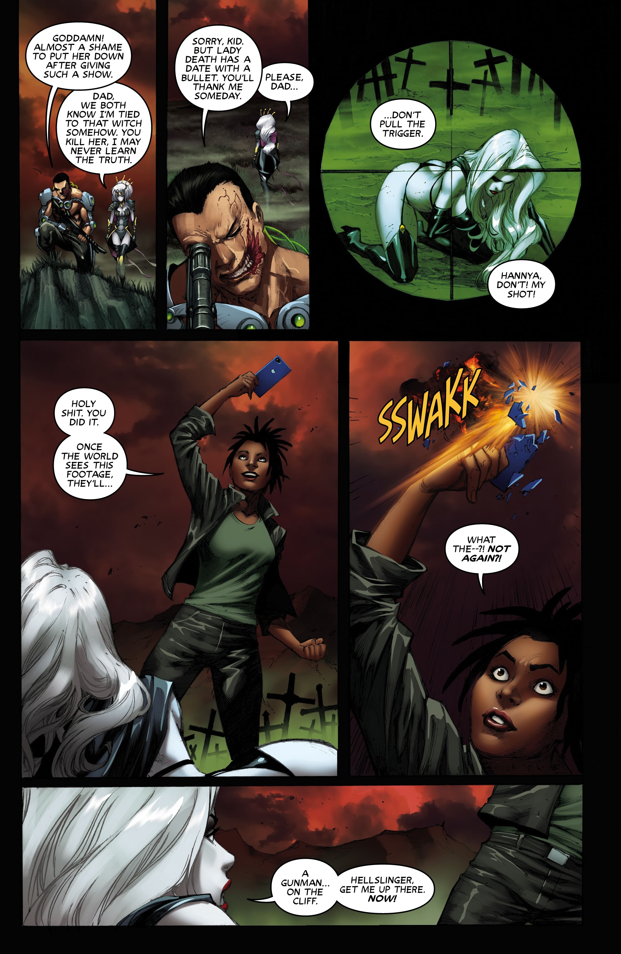 Read online Lady Death: Blasphemy Anthem comic -  Issue # Full - 47