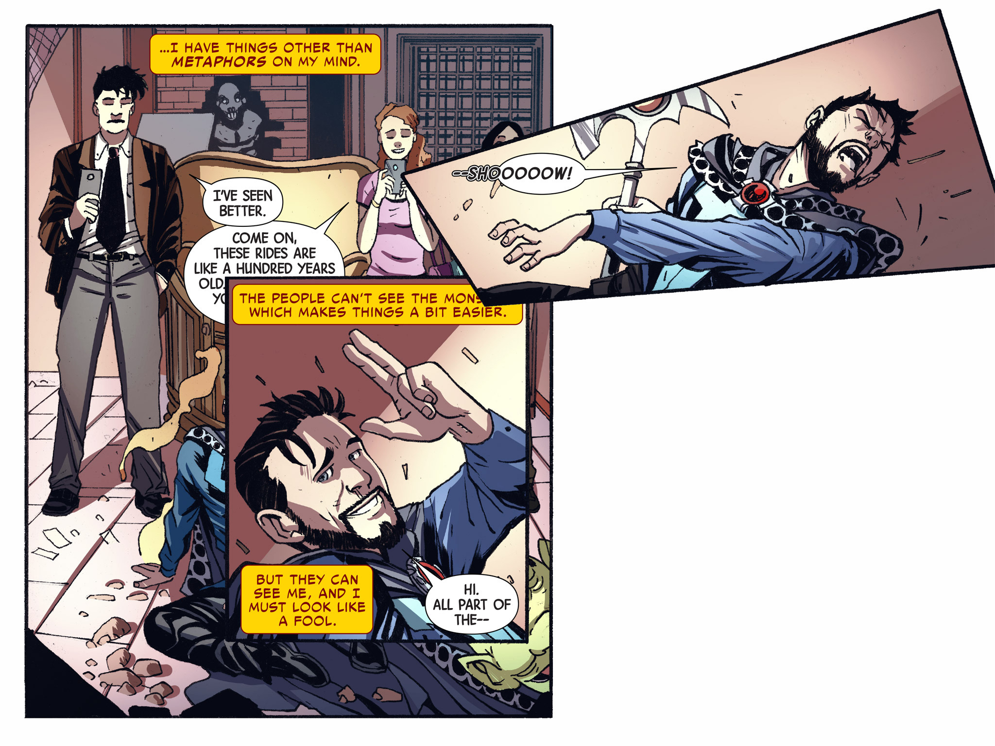 Read online Doctor Strange/Punisher: Magic Bullets Infinite Comic comic -  Issue #1 - 51