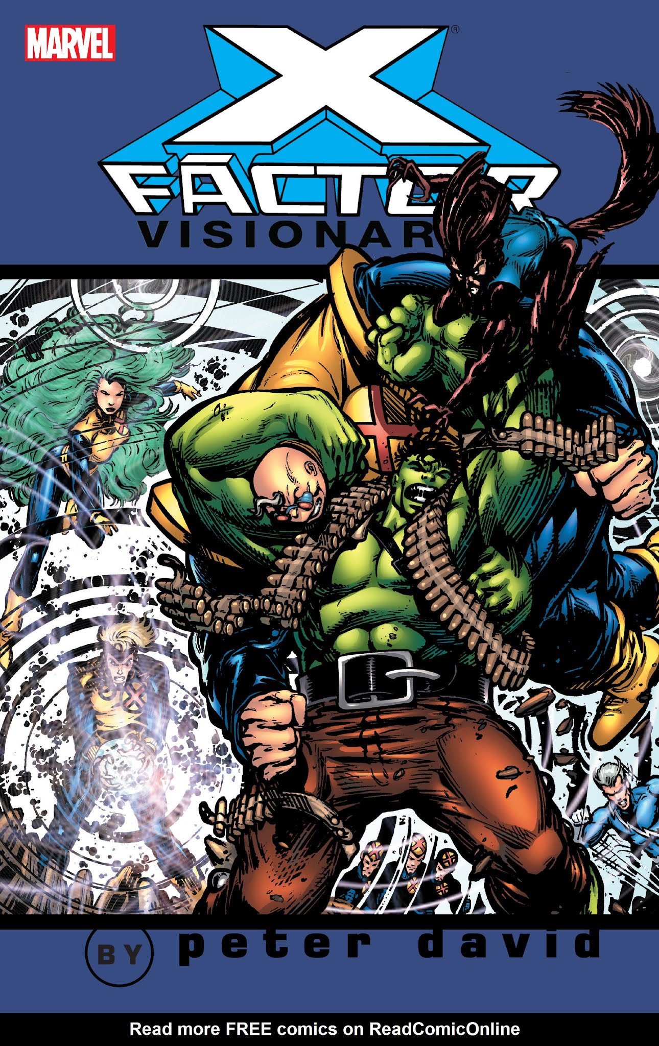 Read online X-Factor Visionaries: Peter David comic -  Issue # TPB 2 - 1
