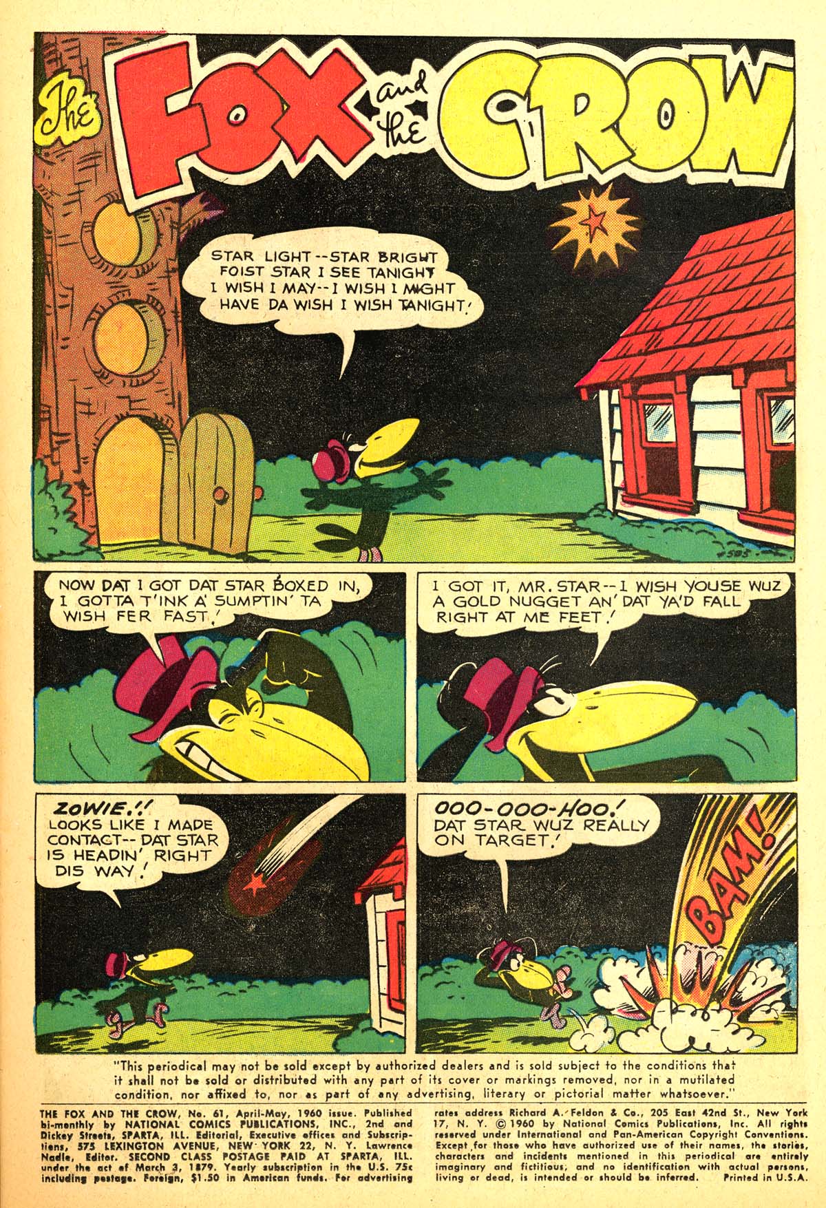 Read online The Fox and the Crow comic -  Issue #61 - 3