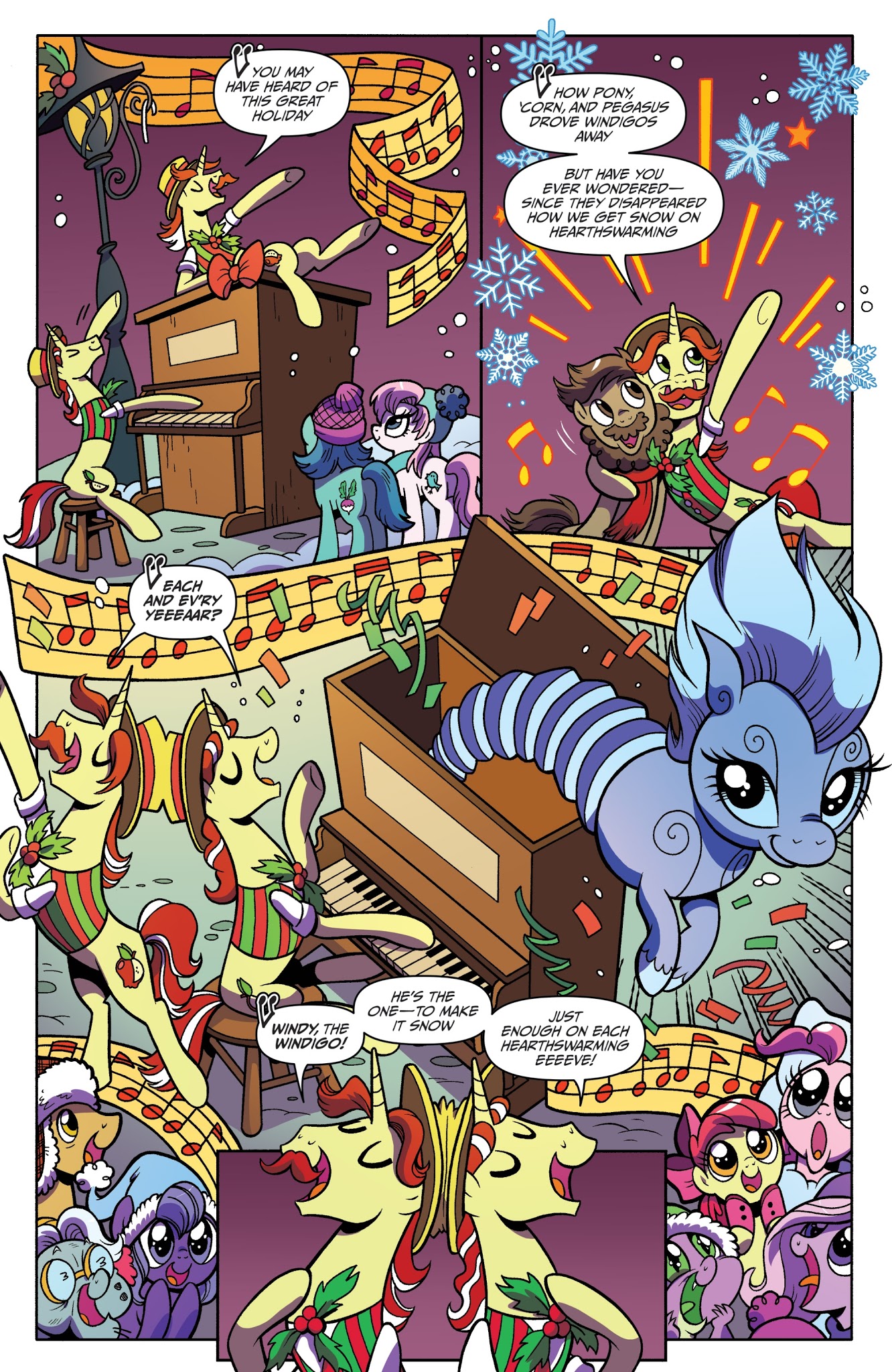 Read online My Little Pony: Friendship is Magic comic -  Issue # _Holiday Special 2017 - 8