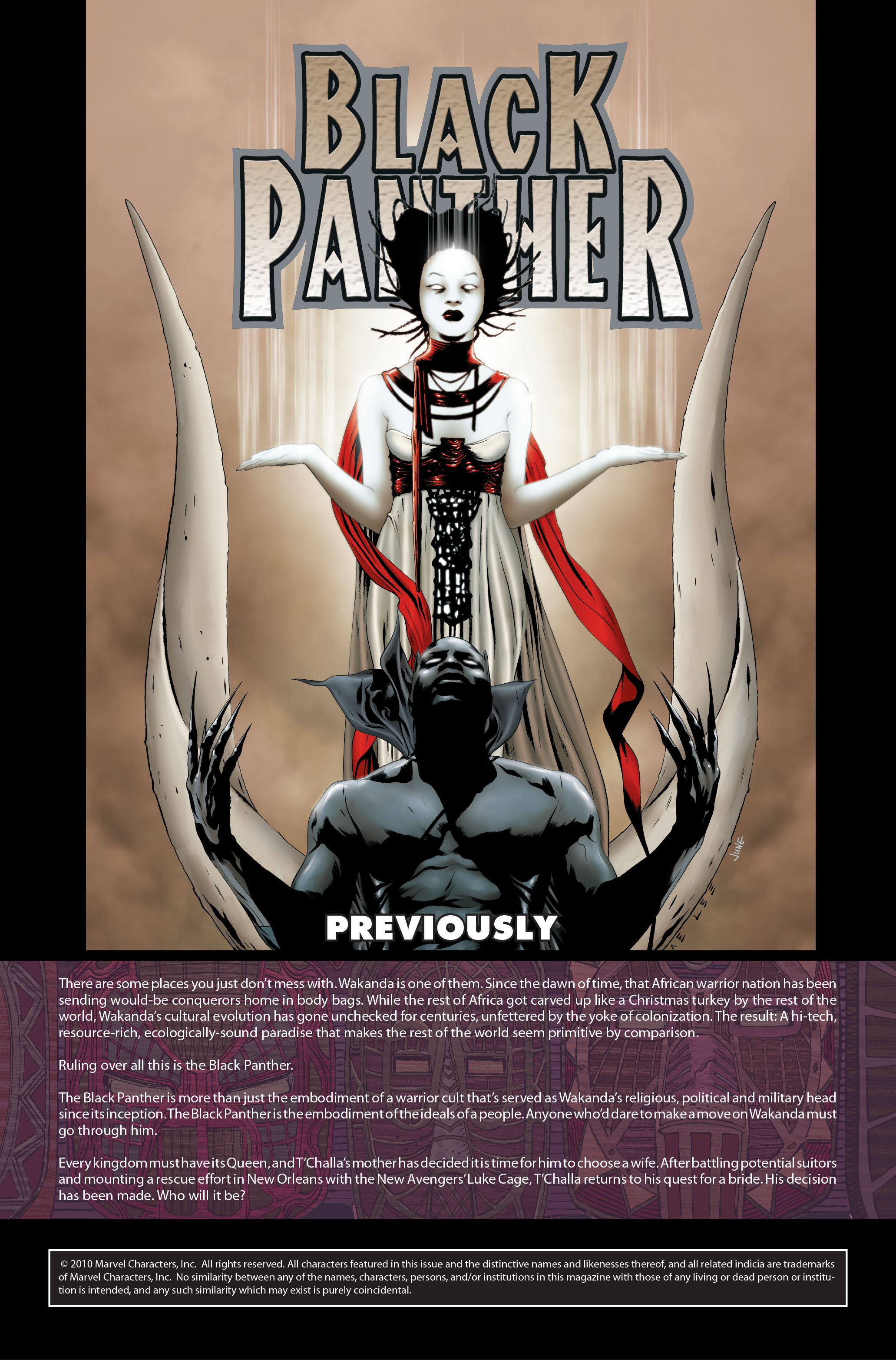 Read online Black Panther: The Bride comic -  Issue # TPB - 4