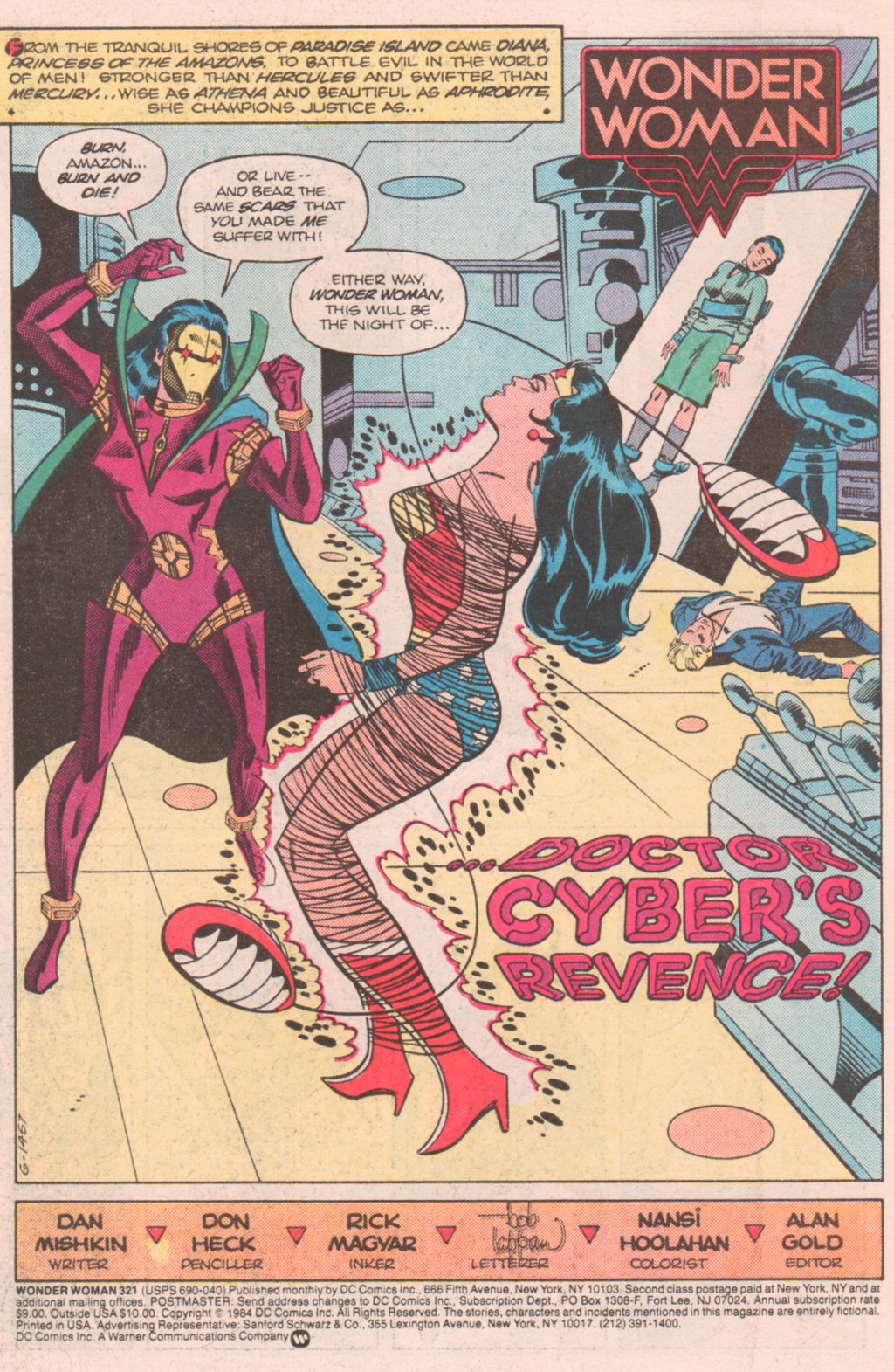 Read online Wonder Woman (1942) comic -  Issue #321 - 2