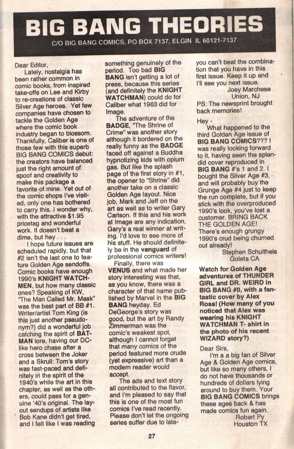 Read online Big Bang Comics (1994) comic -  Issue #4 - 29