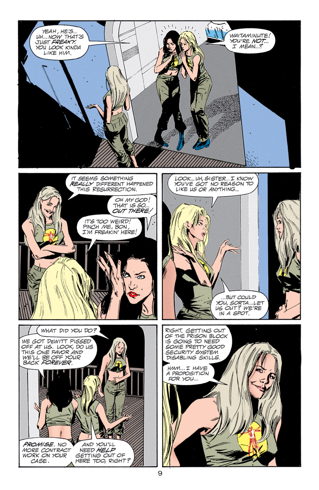 Read online Resurrection Man (1997) comic -  Issue #23 - 10