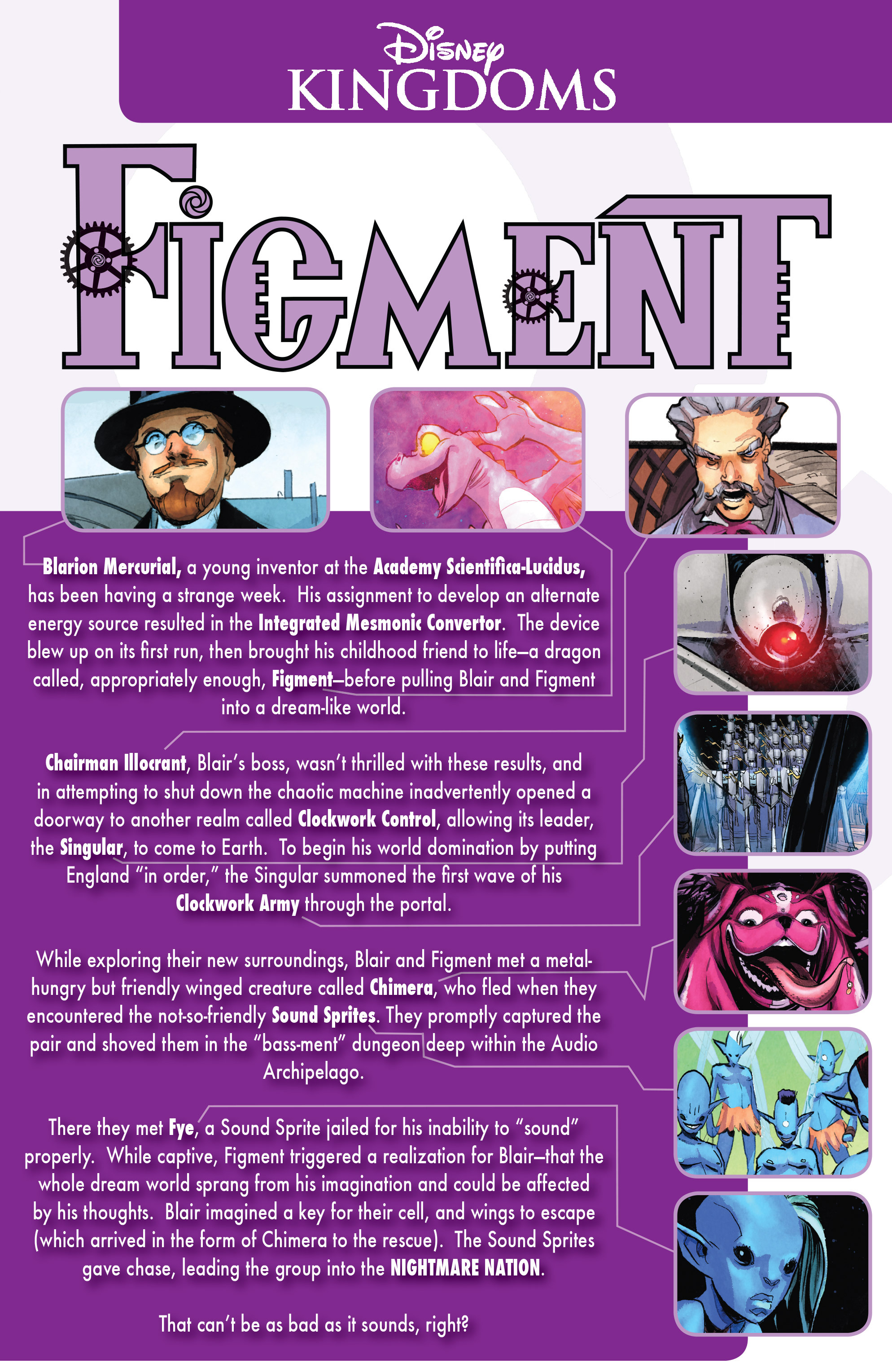 Read online Figment comic -  Issue #4 - 2