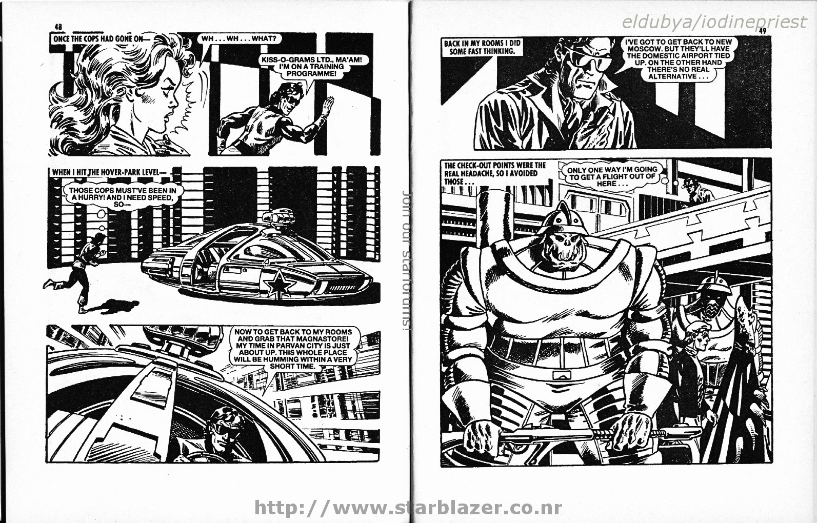 Read online Starblazer comic -  Issue #207 - 26