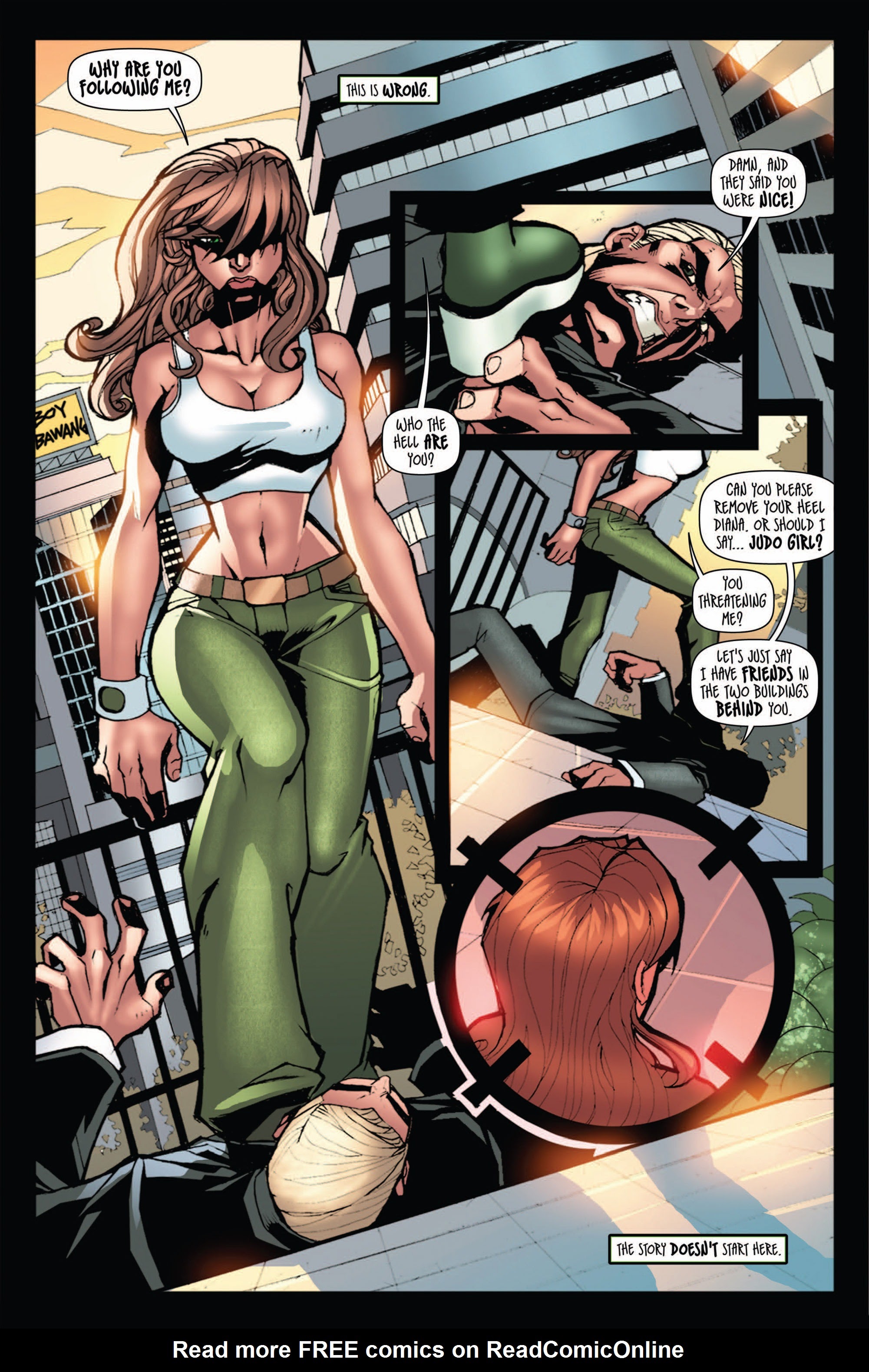 Read online Judo Girl comic -  Issue # TPB 3 - 7