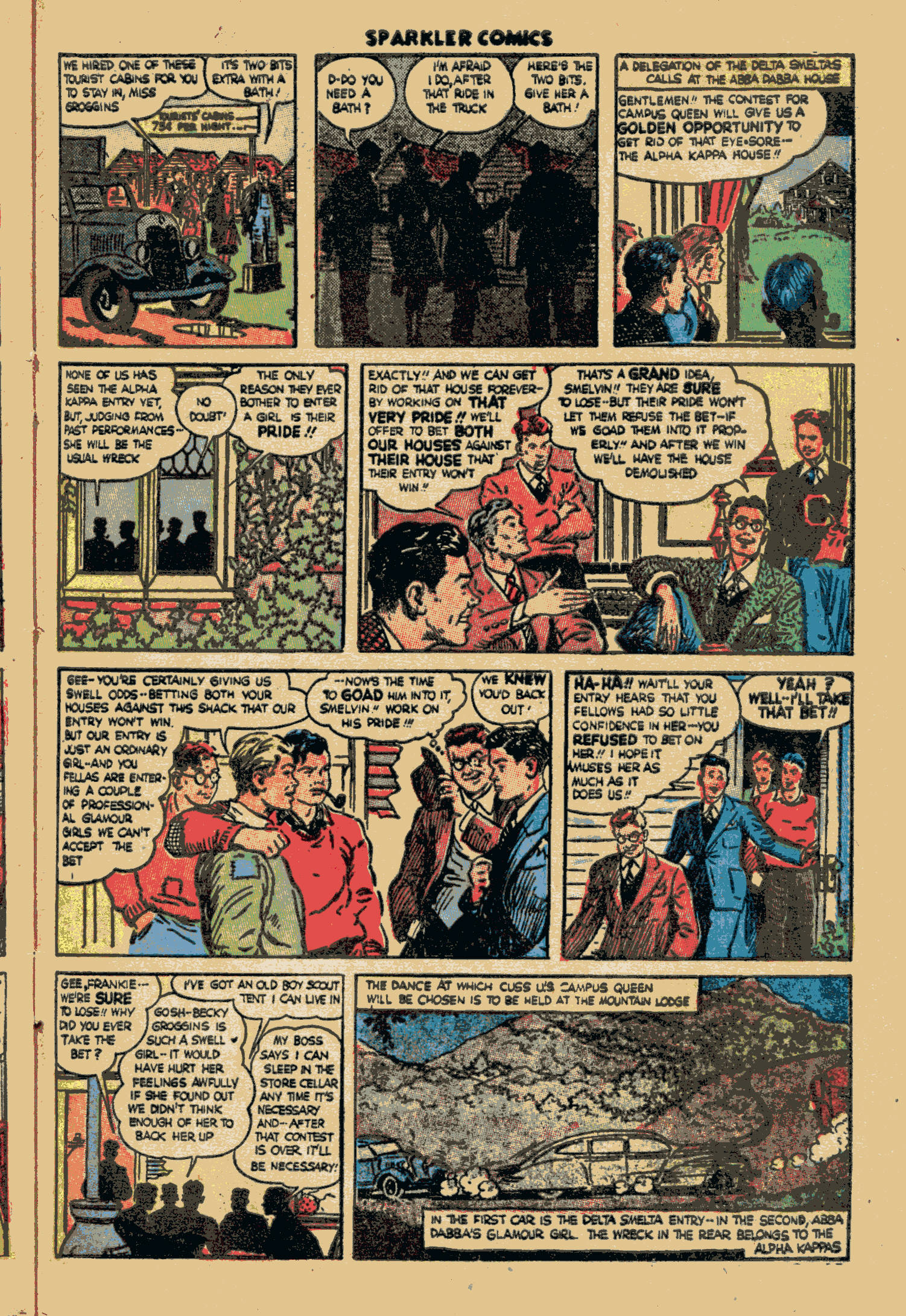 Read online Sparkler Comics comic -  Issue #58 - 45