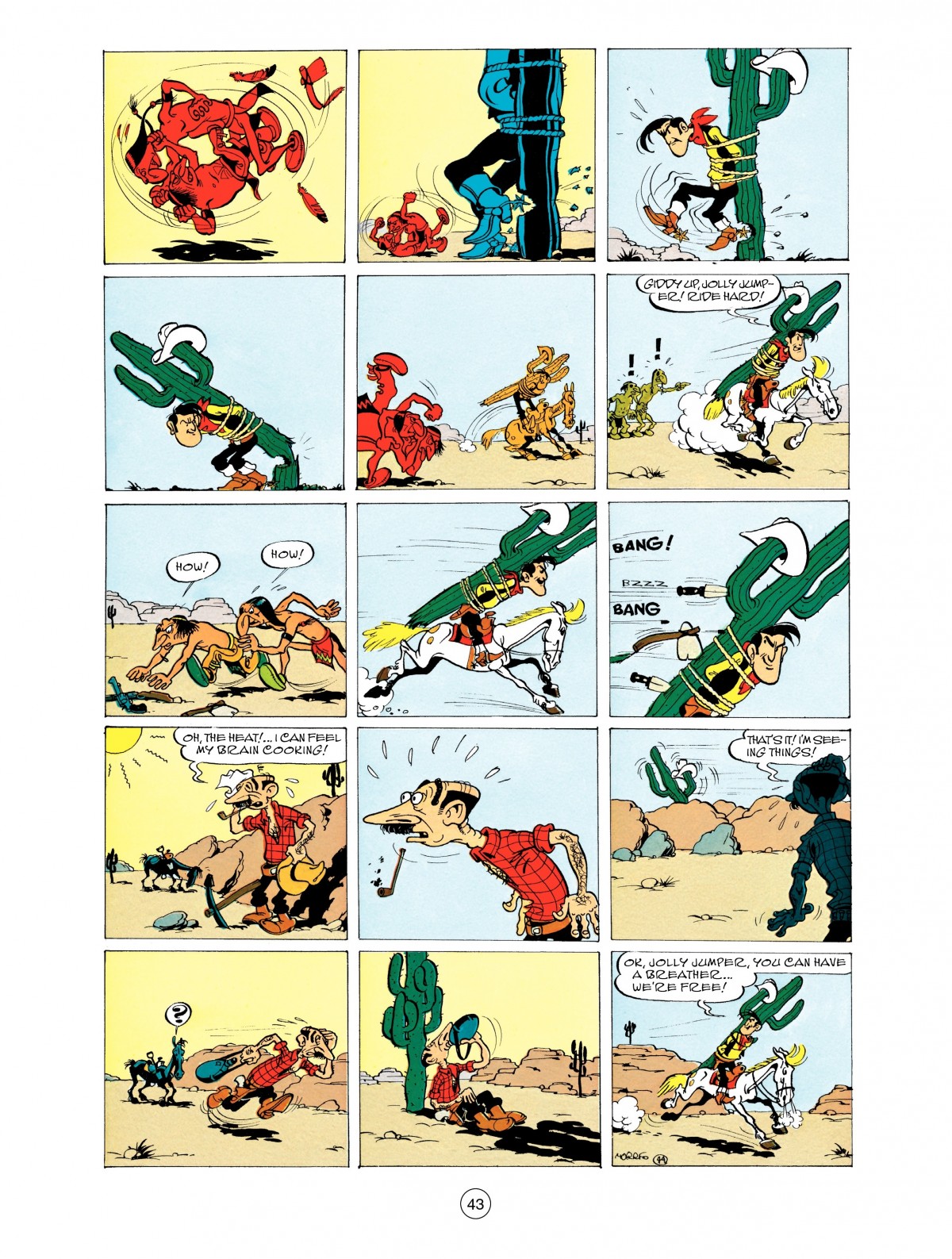 Read online A Lucky Luke Adventure comic -  Issue #48 - 43
