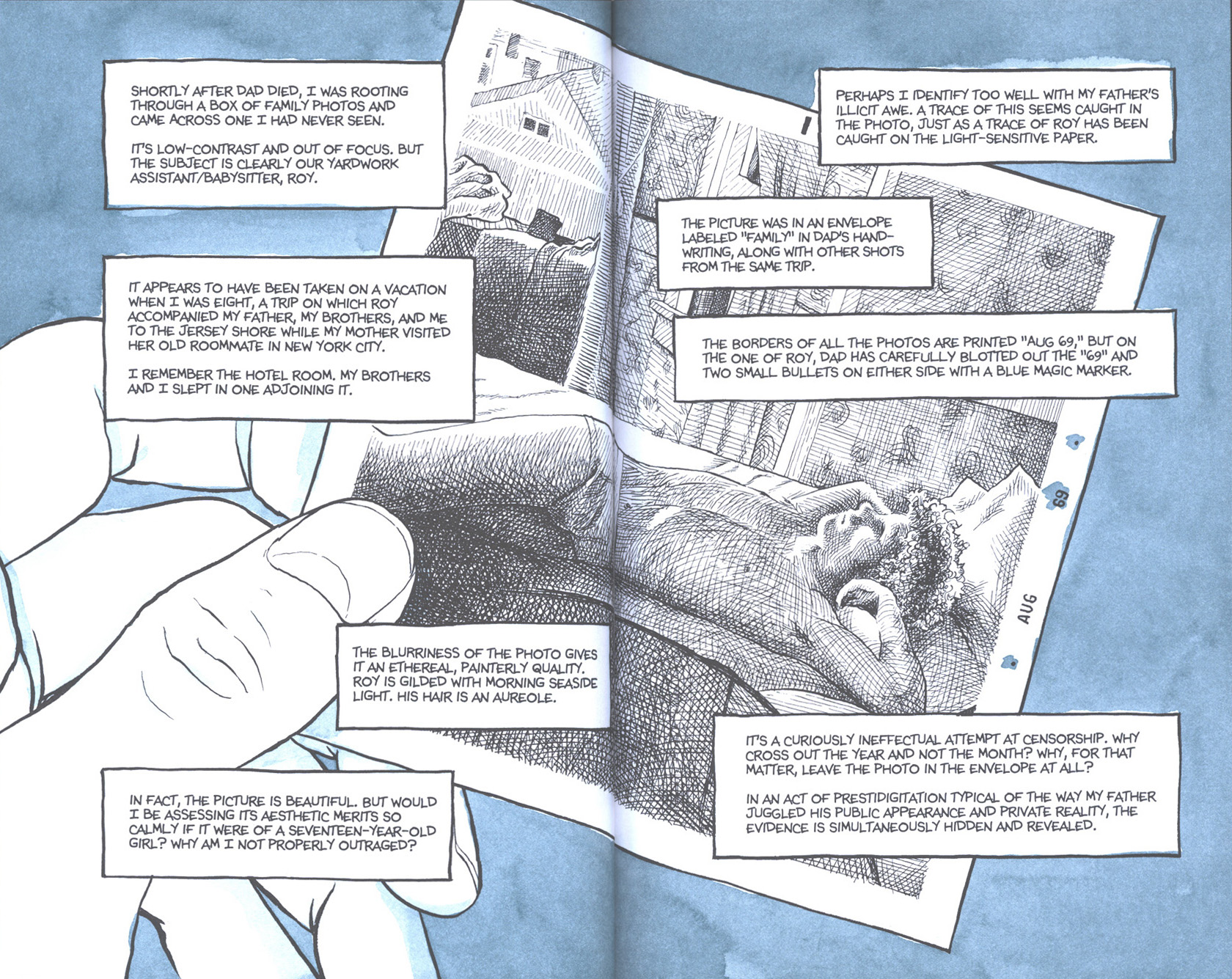 Read online Fun Home: A Family Tragicomic comic -  Issue # TPB - 107