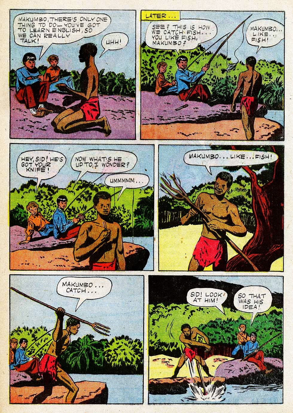 Read online Tarzan (1948) comic -  Issue #13 - 49