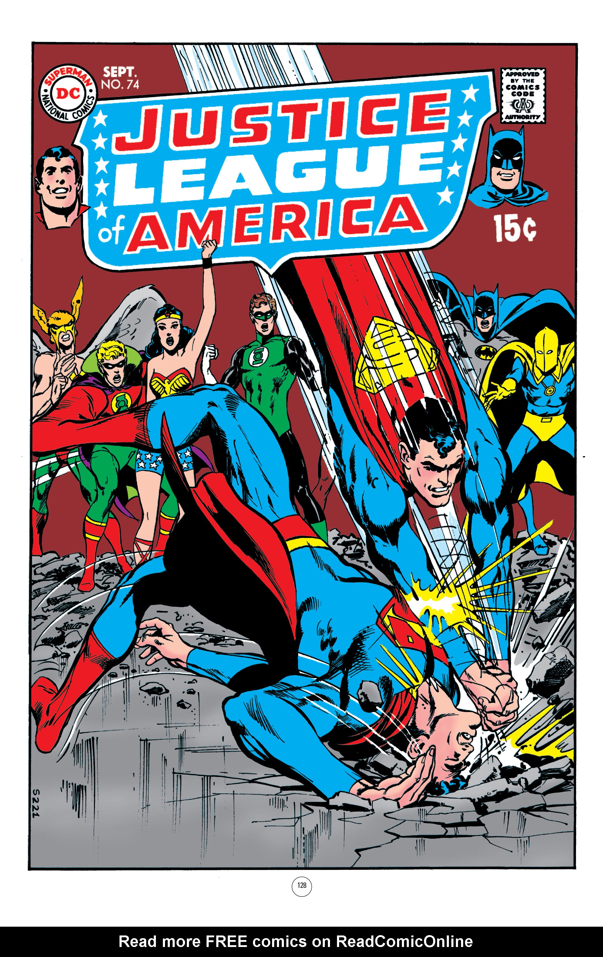 Read online Justice League of America (1960) comic -  Issue #74 - 1