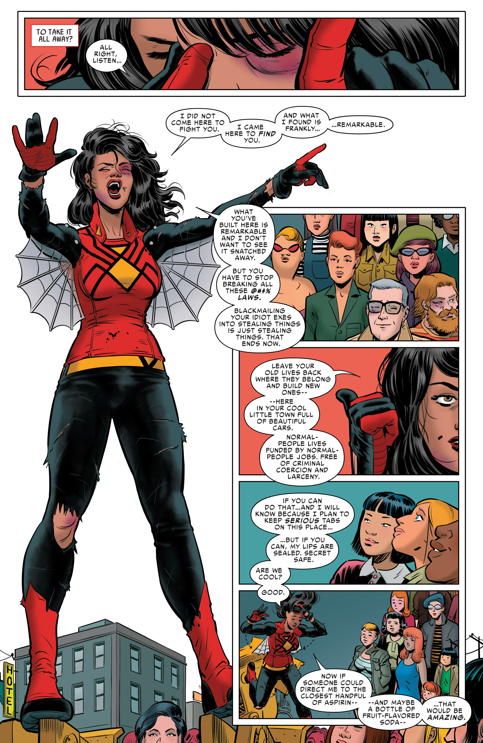 Read online Spider-Woman (2015) comic -  Issue #8 - 17