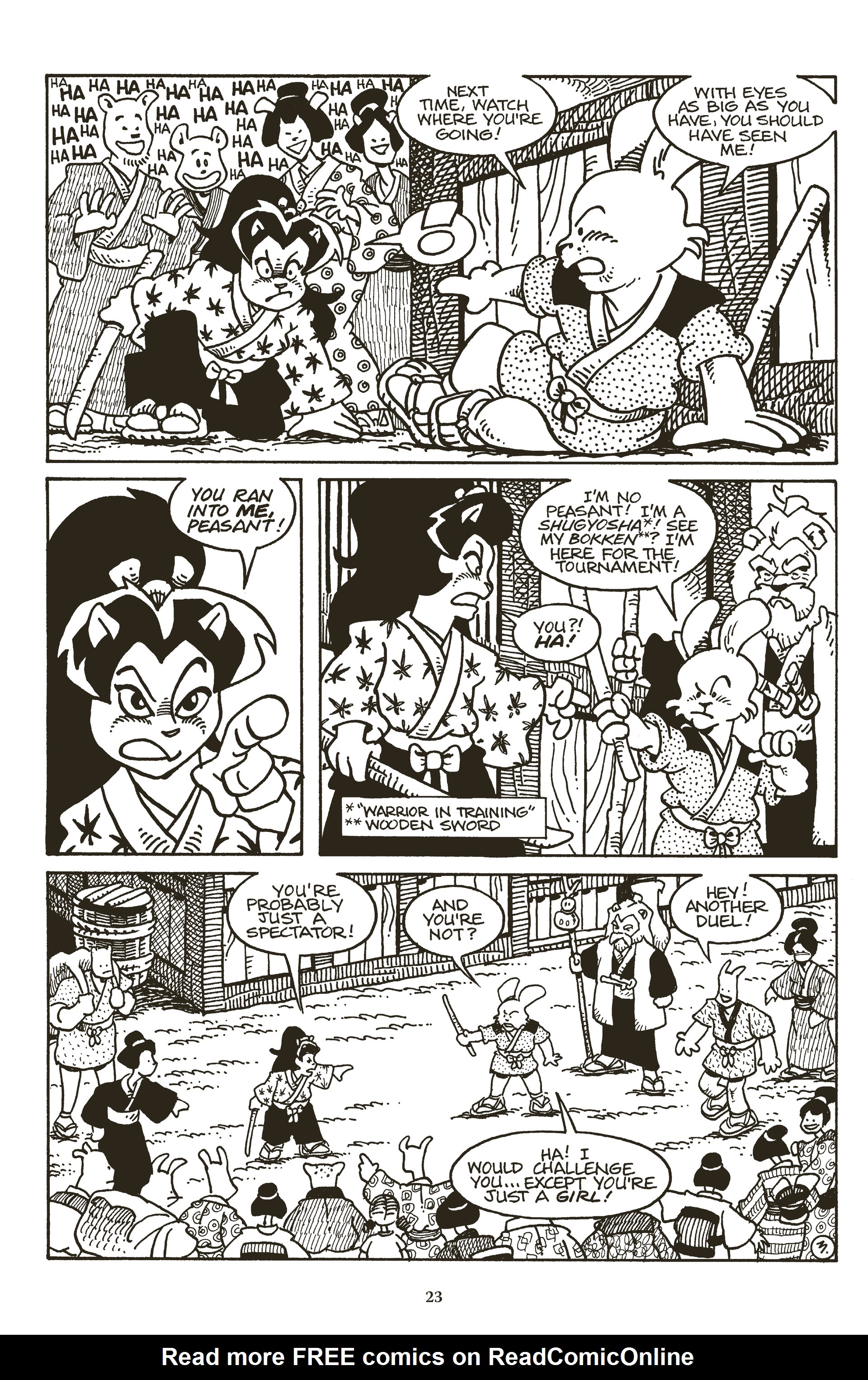 Read online The Usagi Yojimbo Saga (2021) comic -  Issue # TPB 3 (Part 1) - 22